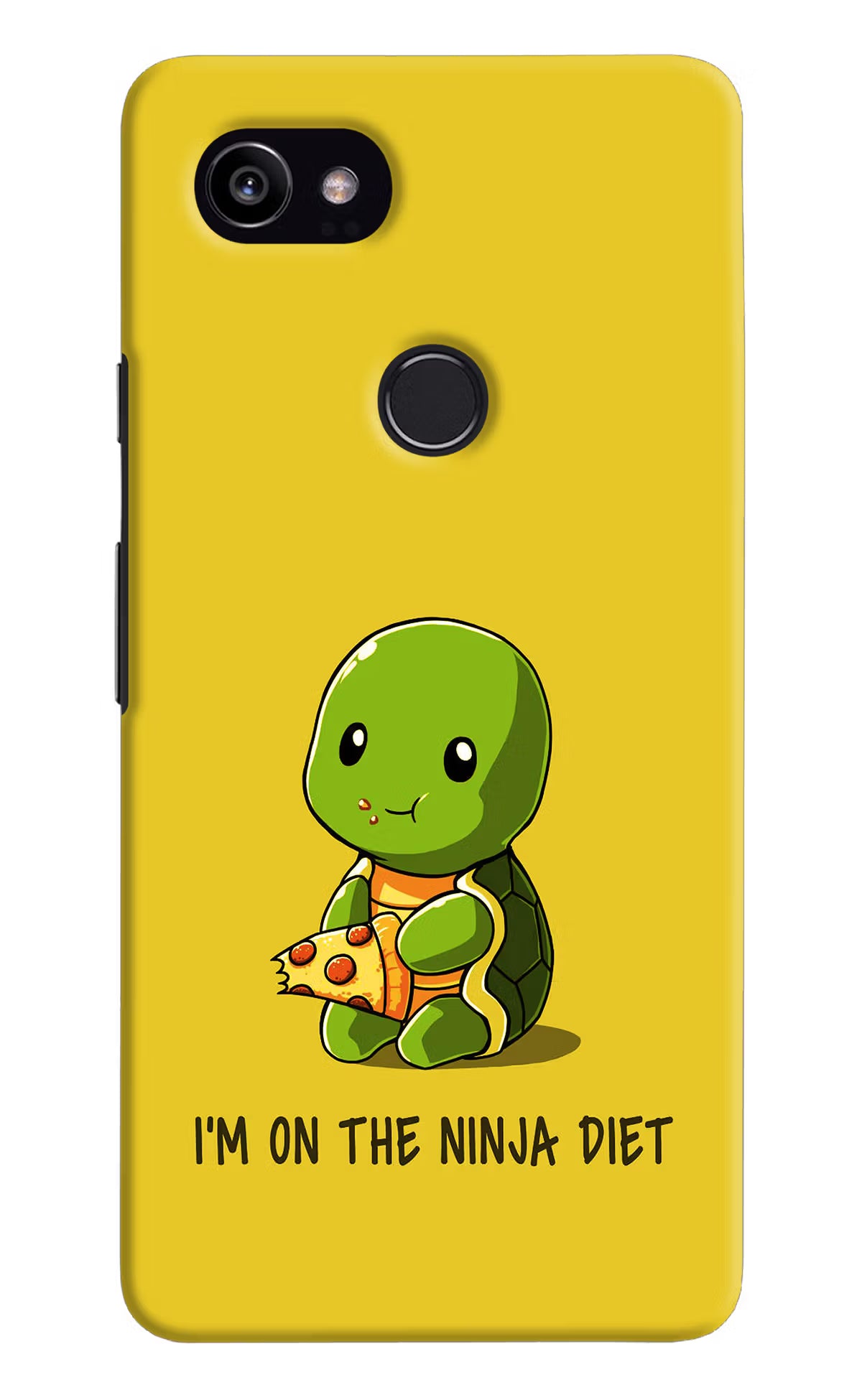 I'm on Ninja Diet Google Pixel 2 XL Back Cover - I'm on Ninja Diet Google Pixel 2 XL Hard Case Back Cover by Casekaro I'm on Ninja Diet Google Pixel 2 XL Hard Case Back Cover by Casekaro