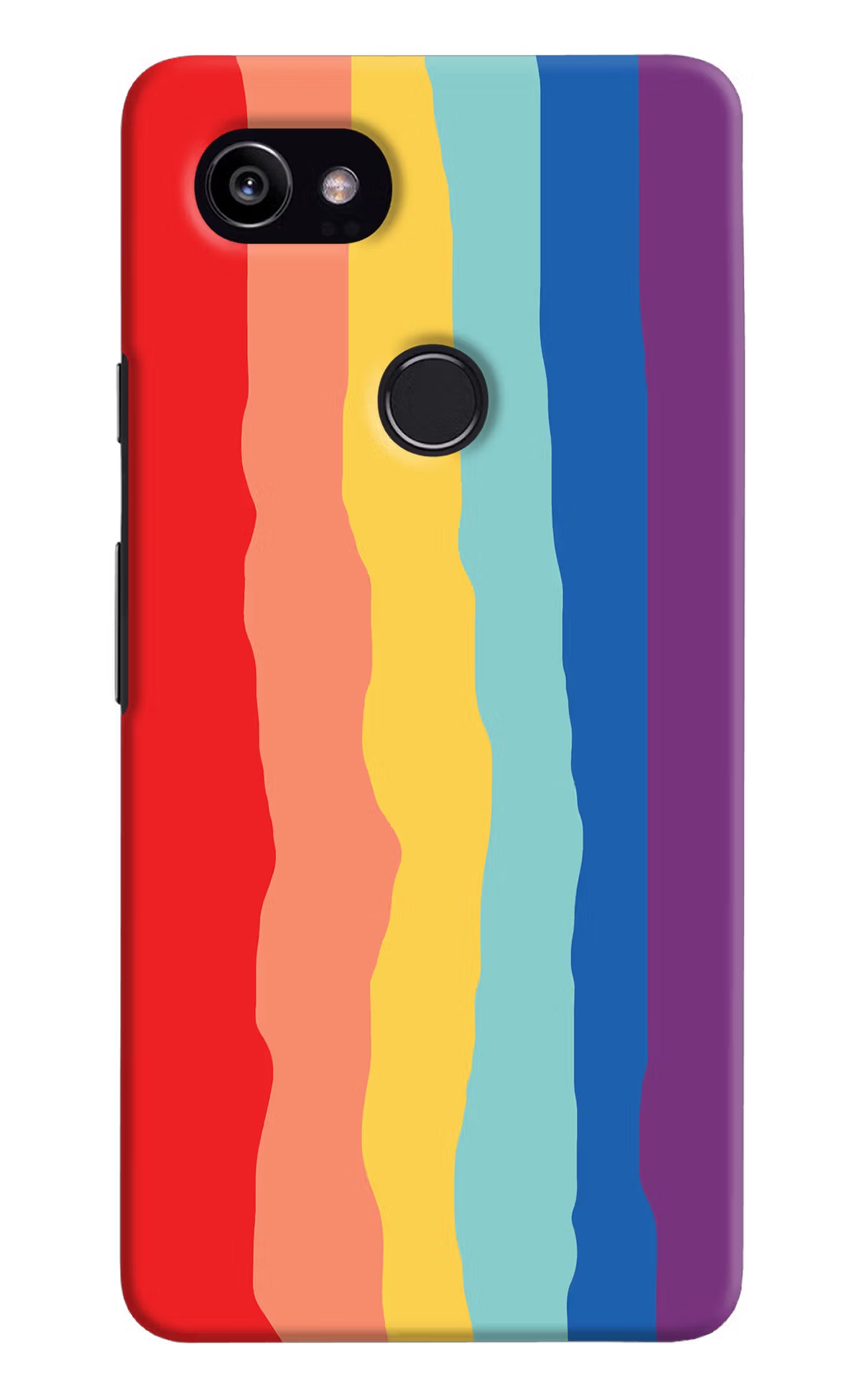 Rainbow Google Pixel 2 XL Back Cover - Rainbow Google Pixel 2 XL Hard Case Back Cover by Casekaro Rainbow Google Pixel 2 XL Hard Case Back Cover by Casekaro