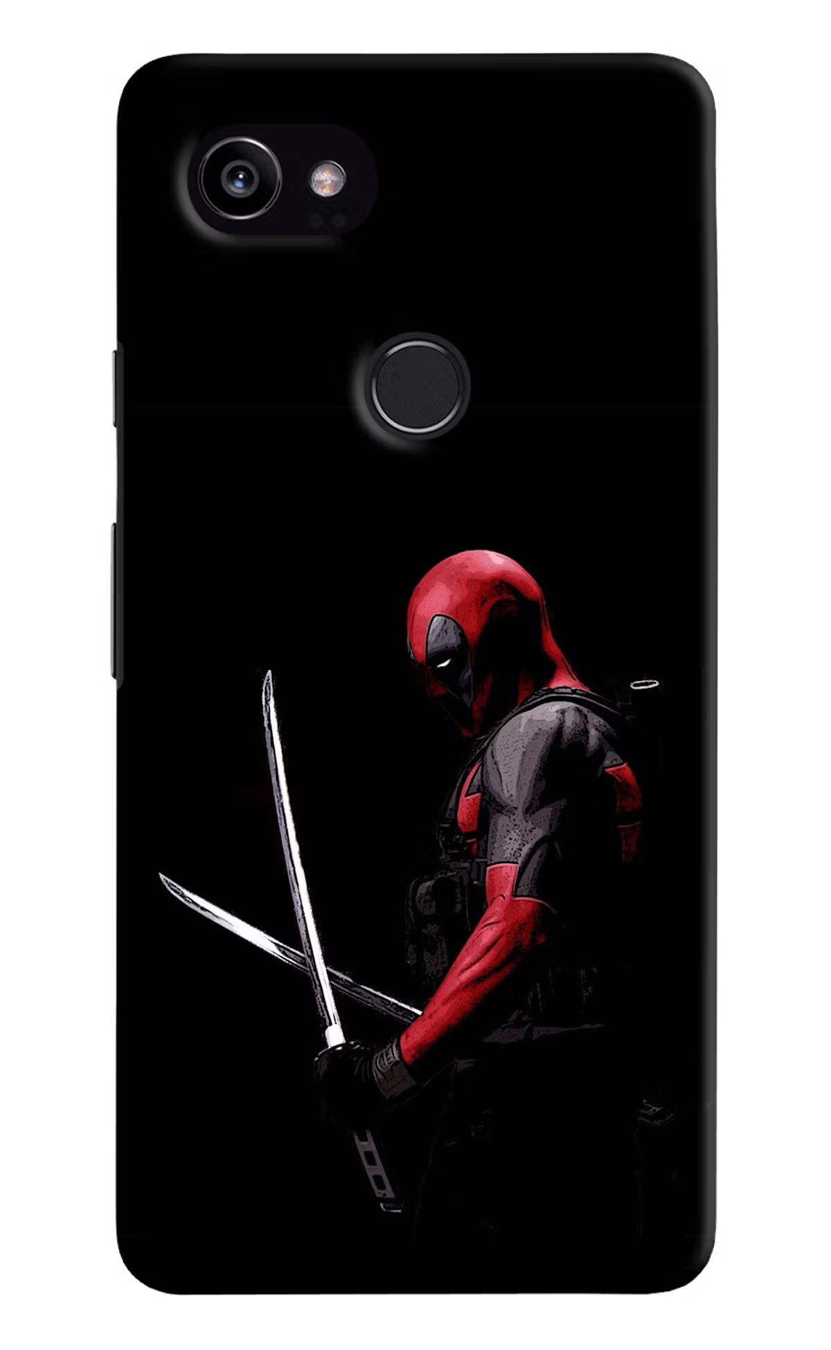 Deadpool Google Pixel 2 XL Back Cover - Deadpool Google Pixel 2 XL Hard Case Back Cover by Casekaro Deadpool Google Pixel 2 XL Hard Case Back Cover by Casekaro