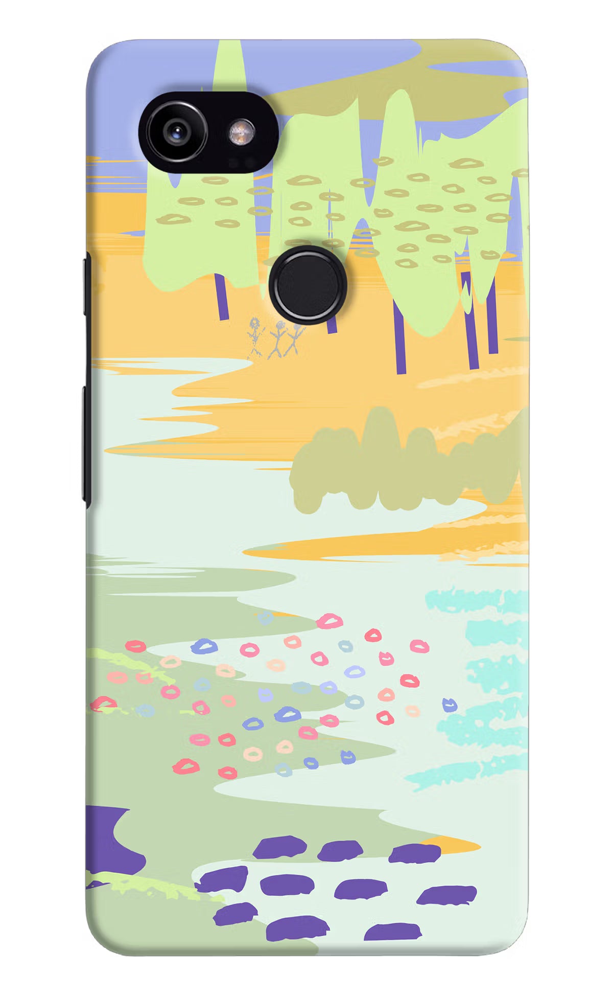 Scenery Google Pixel 2 XL Back Cover - Scenery Google Pixel 2 XL Hard Case Back Cover by Casekaro Scenery Google Pixel 2 XL Hard Case Back Cover by Casekaro