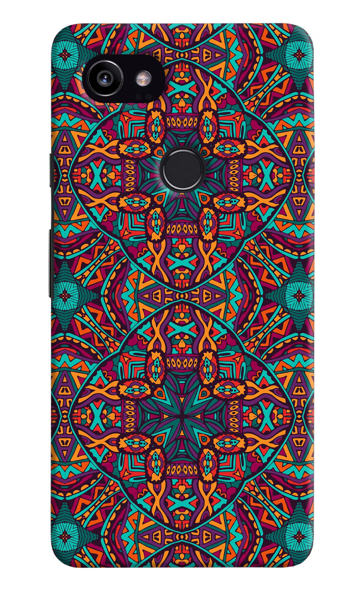 Colour Mandala Google Pixel 2 XL Back Cover - Colour Mandala Google Pixel 2 XL Hard Case Back Cover by Casekaro Colour Mandala Google Pixel 2 XL Hard Case Back Cover by Casekaro