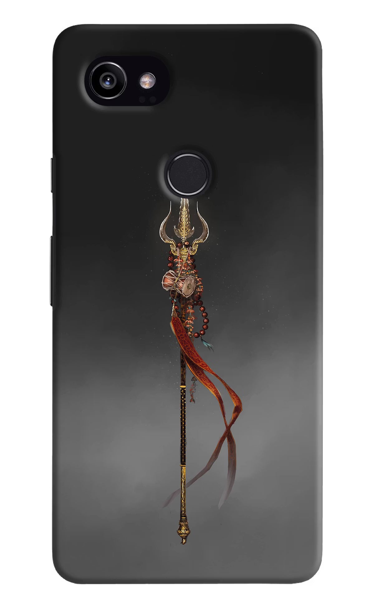 Shiv Trishul Google Pixel 2 XL Back Cover - Shiv Trishul Google Pixel 2 XL Hard Case Back Cover by Casekaro Shiv Trishul Google Pixel 2 XL Hard Case Back Cover by Casekaro