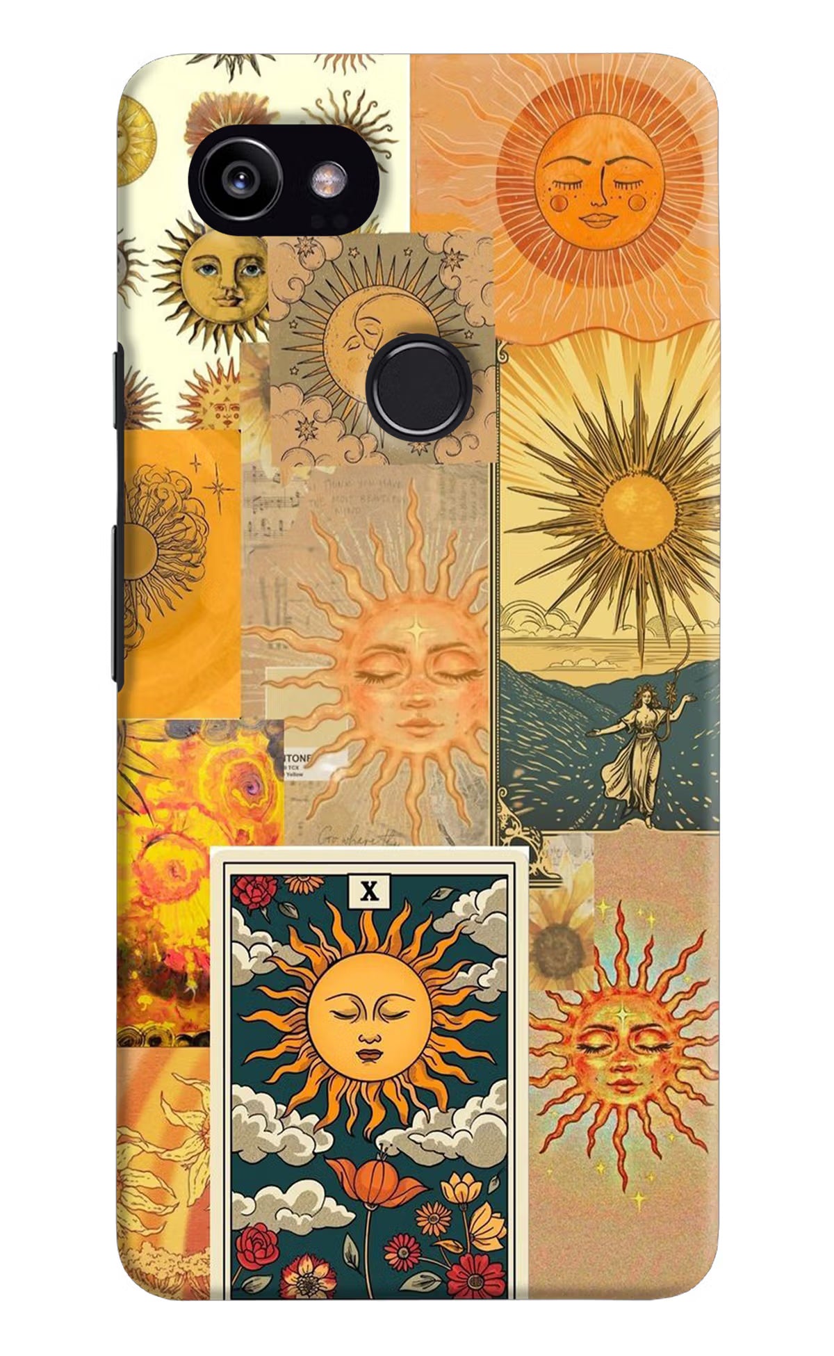 Sun Google Pixel 2 XL Back Cover - Sun Google Pixel 2 XL Hard Case Back Cover by Casekaro Sun Google Pixel 2 XL Hard Case Back Cover by Casekaro