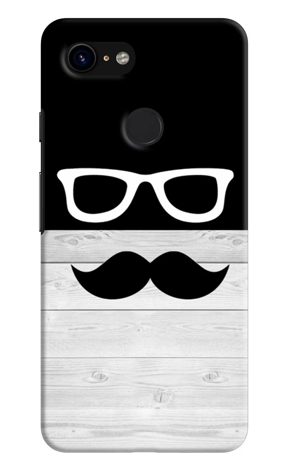 Mustache Google Pixel 3 Back Cover - Mustache Google Pixel 3 Hard Case Back Cover by Casekaro Mustache Google Pixel 3 Hard Case Back Cover by Casekaro