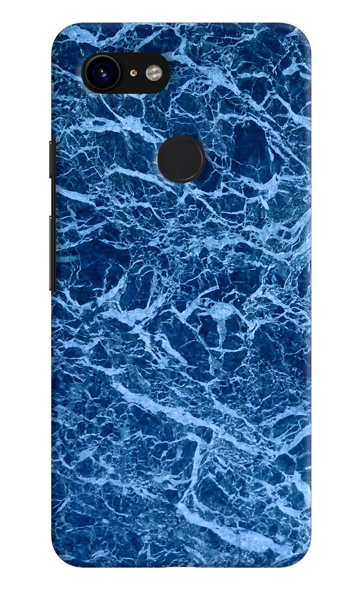 Blue Marble Google Pixel 3 Back Cover - Blue Marble Google Pixel 3 Hard Case Back Cover by Casekaro Blue Marble Google Pixel 3 Hard Case Back Cover by Casekaro