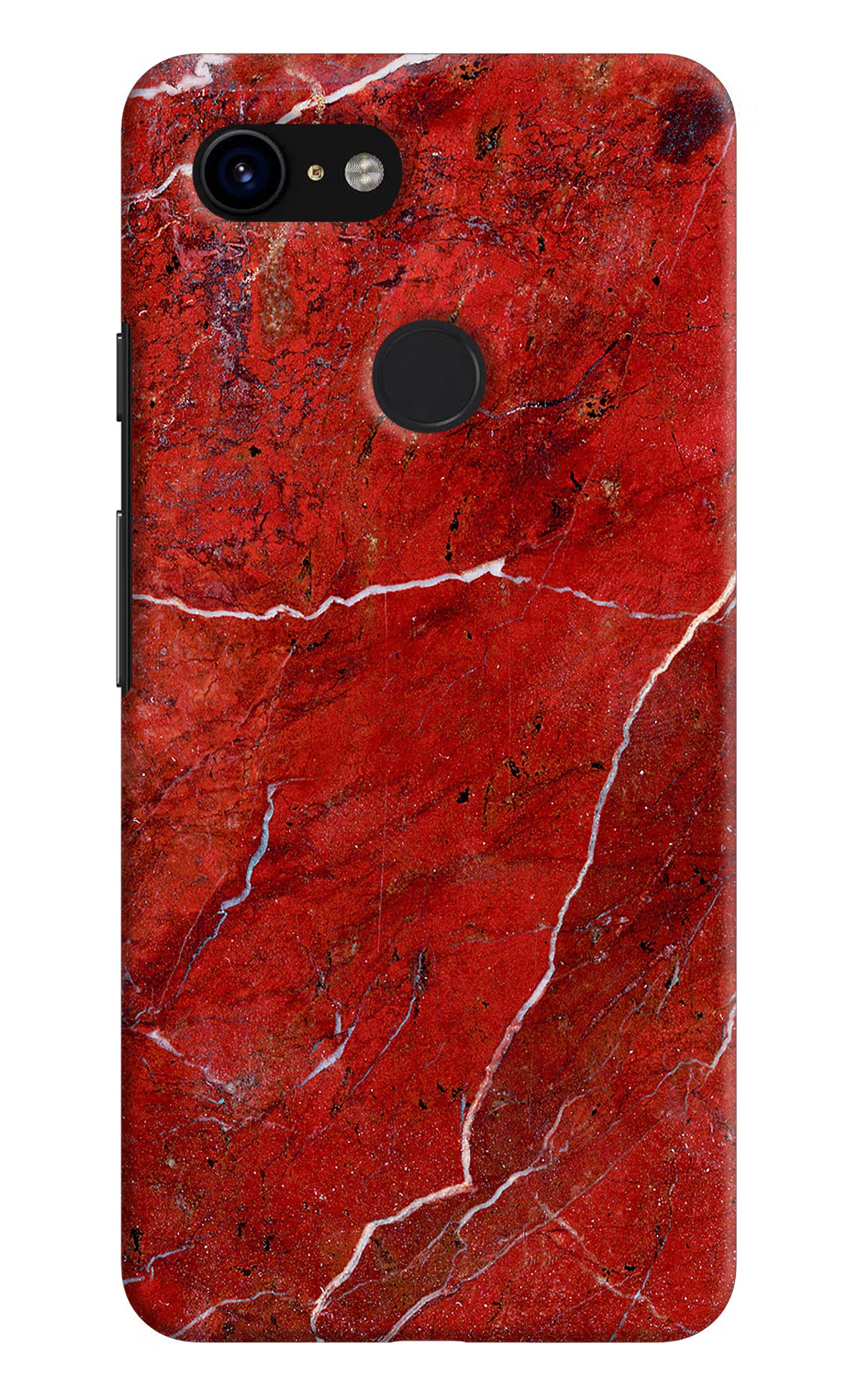 Red Marble Design Google Pixel 3 Back Cover - Red Marble Design Google Pixel 3 Hard Case Back Cover by Casekaro Red Marble Design Google Pixel 3 Hard Case Back Cover by Casekaro