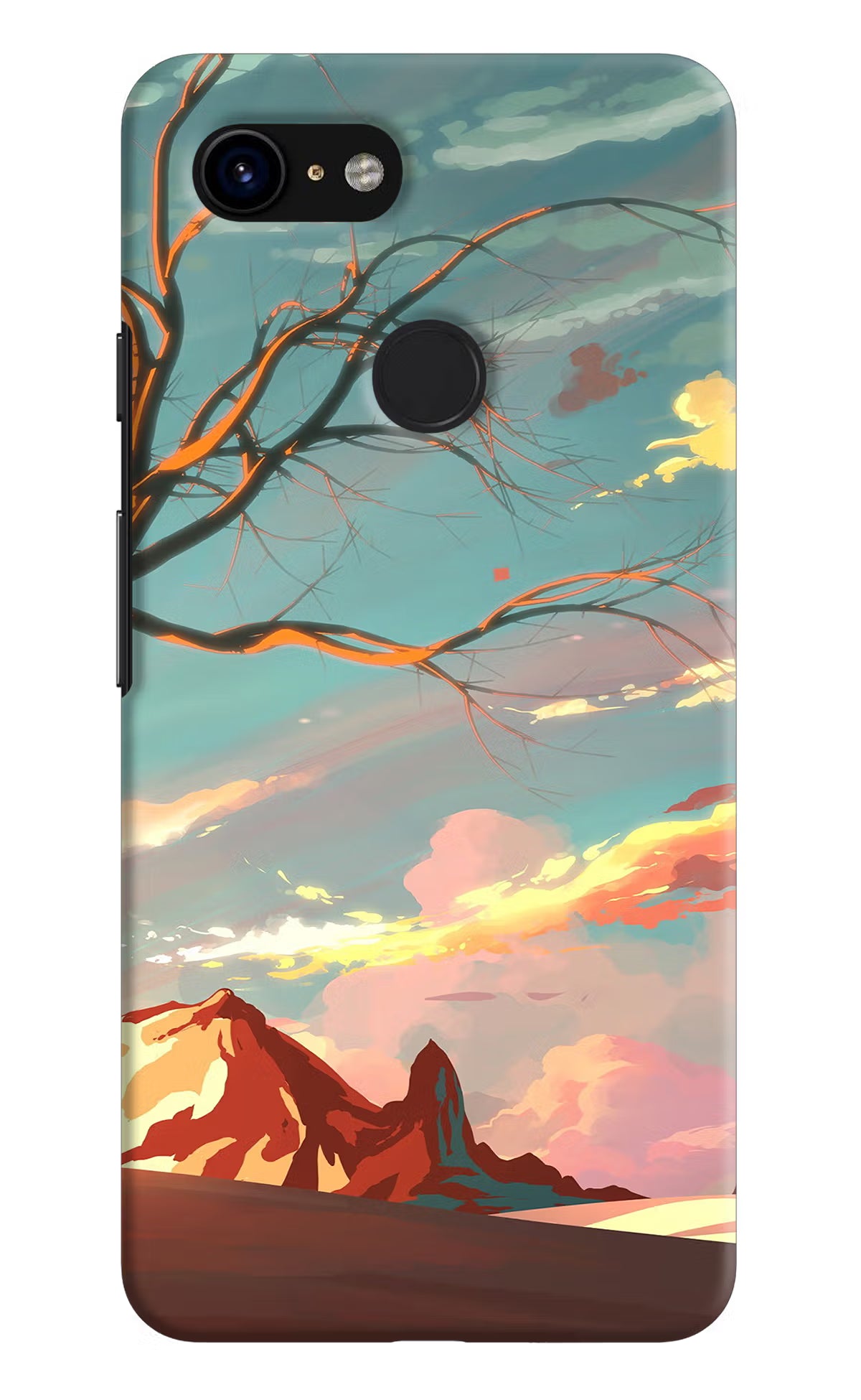 Scenery Google Pixel 3 Back Cover - Scenery Google Pixel 3 Hard Case Back Cover by Casekaro Scenery Google Pixel 3 Hard Case Back Cover by Casekaro