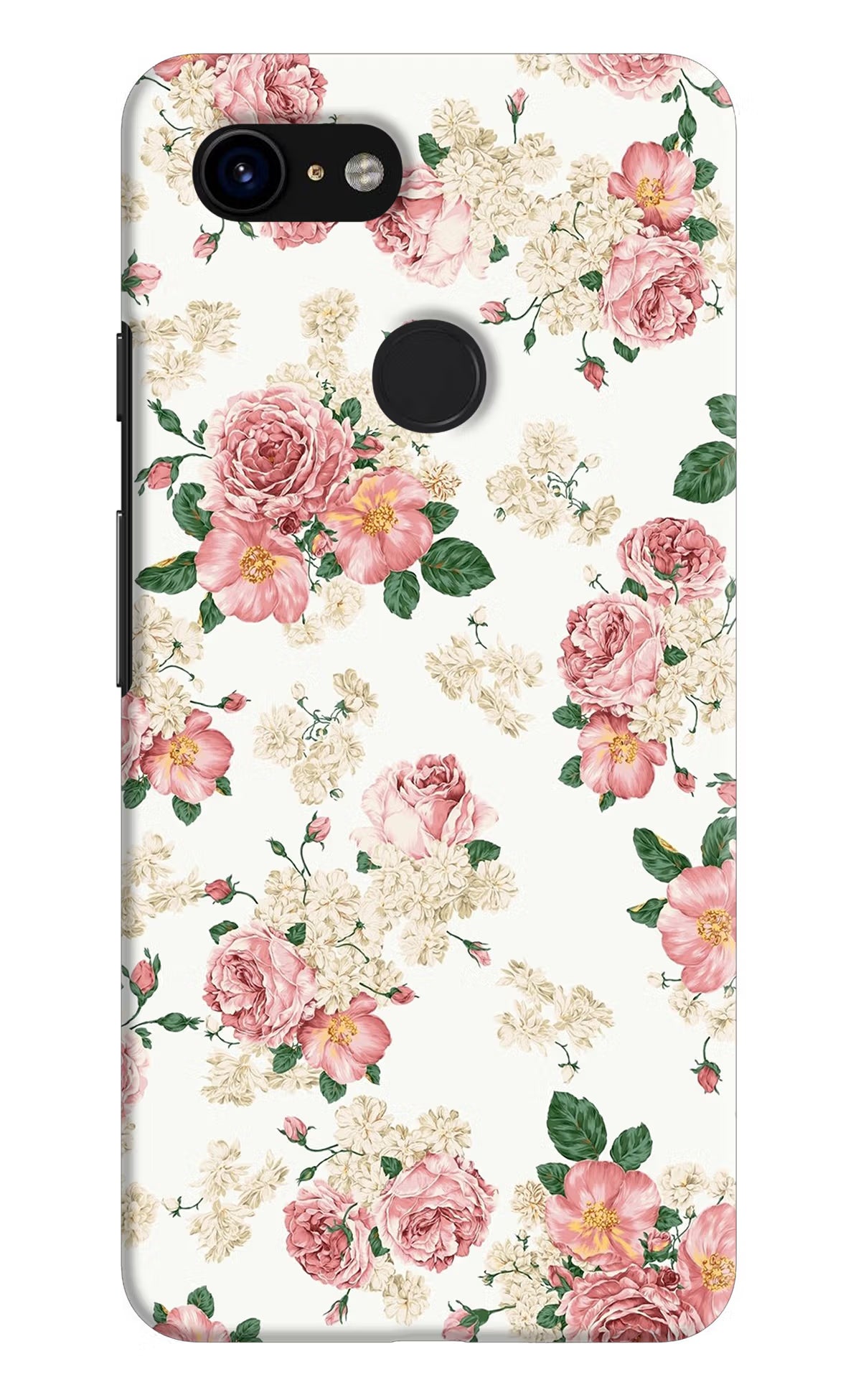 Flowers Google Pixel 3 Back Cover - Flowers Google Pixel 3 Hard Case Back Cover by Casekaro Flowers Google Pixel 3 Hard Case Back Cover by Casekaro