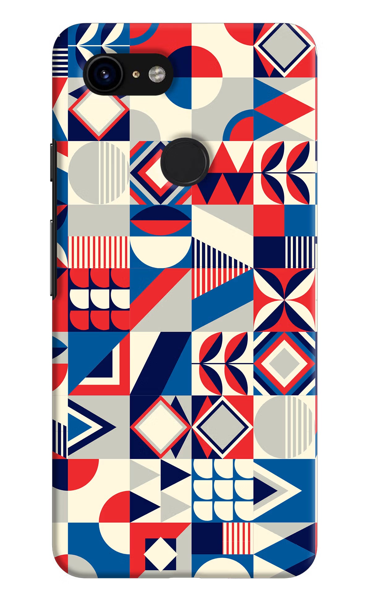 Colorful Pattern Google Pixel 3 Back Cover - Colorful Pattern Google Pixel 3 Hard Case Back Cover by Casekaro Colorful Pattern Google Pixel 3 Hard Case Back Cover by Casekaro