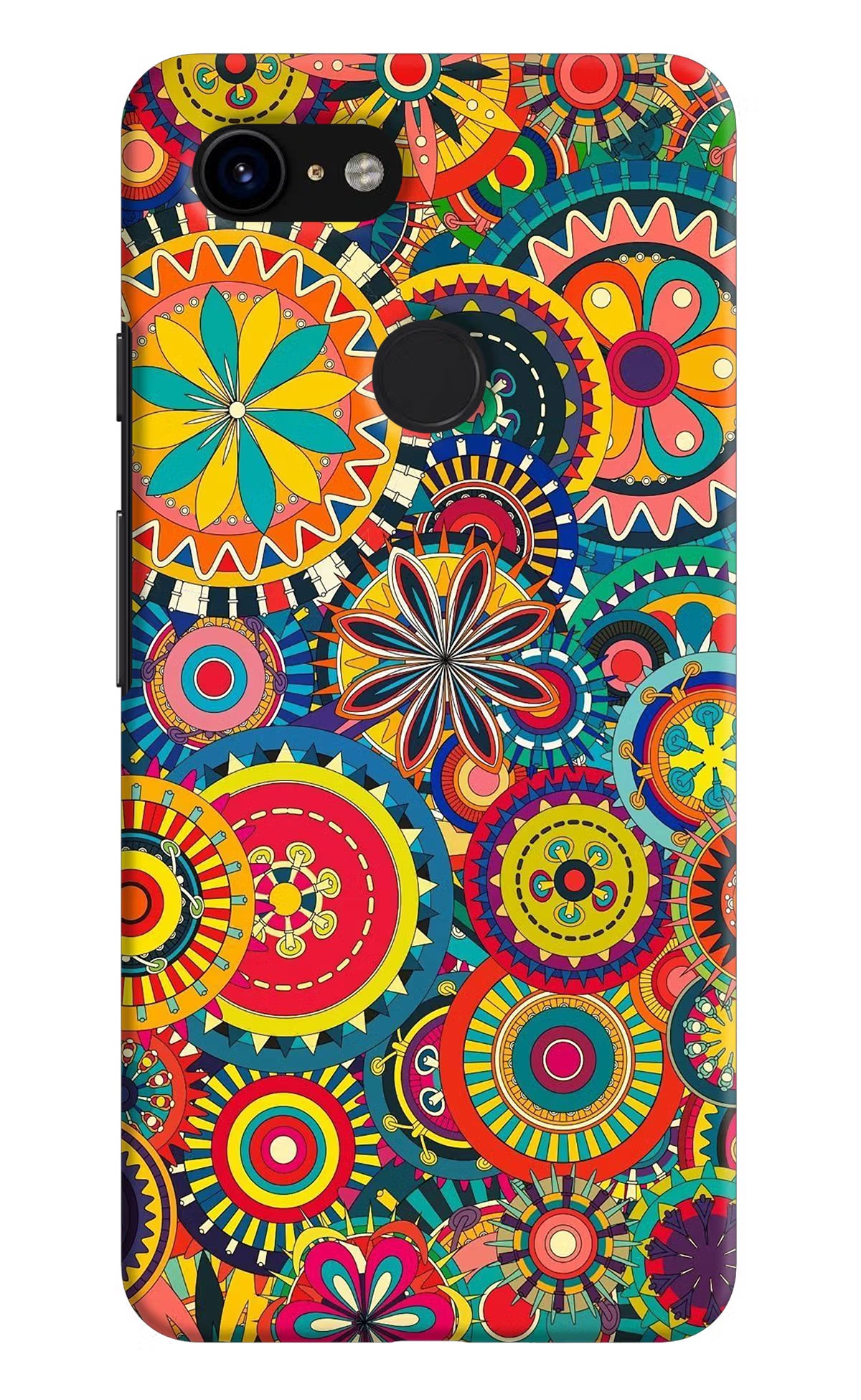 Gol Gol Art Google Pixel 3 Back Cover - Gol Gol Art Google Pixel 3 Hard Case Back Cover by Casekaro Gol Gol Art Google Pixel 3 Hard Case Back Cover by Casekaro