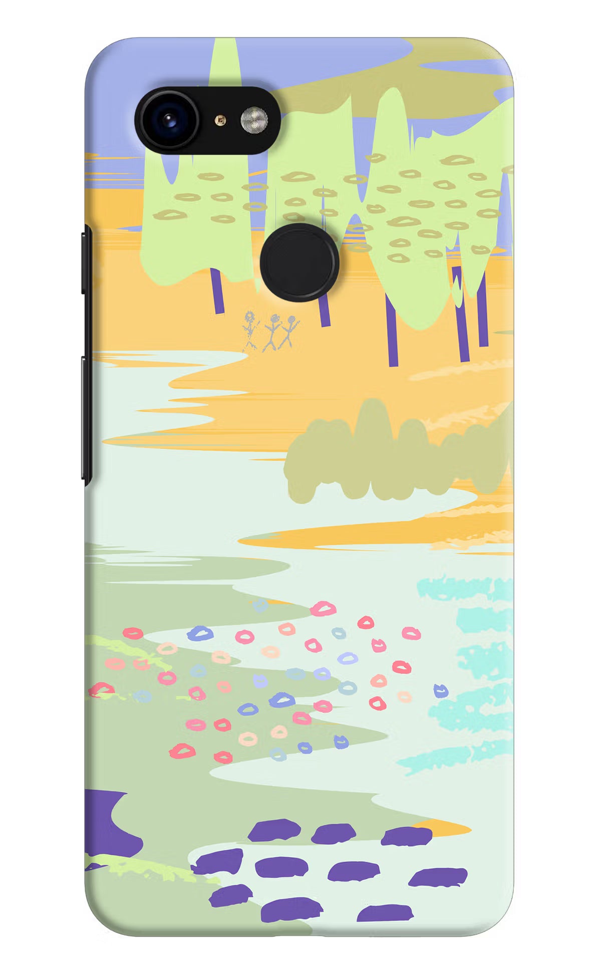 Scenery Google Pixel 3 Back Cover - Scenery Google Pixel 3 Hard Case Back Cover by Casekaro Scenery Google Pixel 3 Hard Case Back Cover by Casekaro