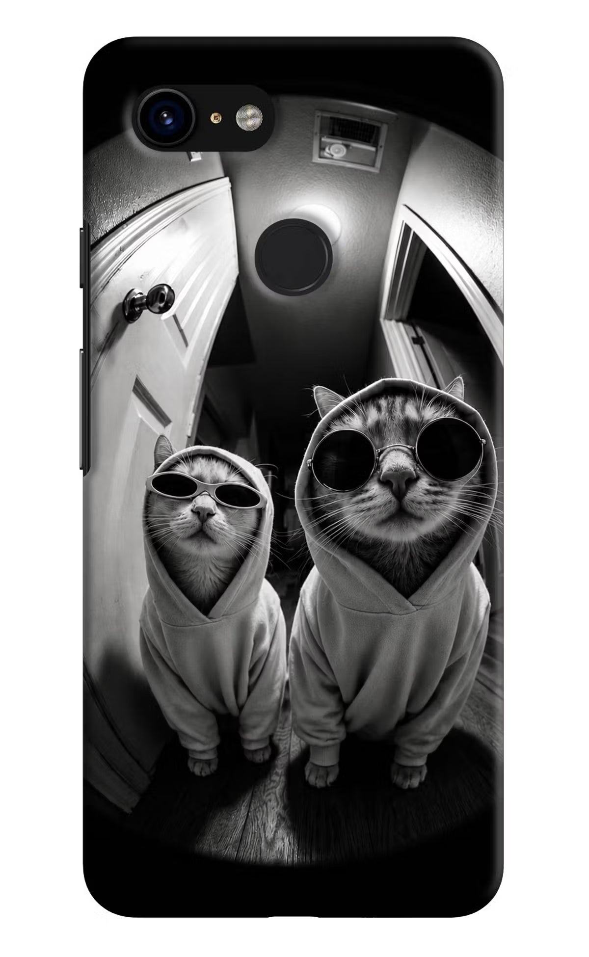 Hood Cats Google Pixel 3 Back Cover - Hood Cats Google Pixel 3 Back Cover Hood Cats Google Pixel 3 Back Cover
