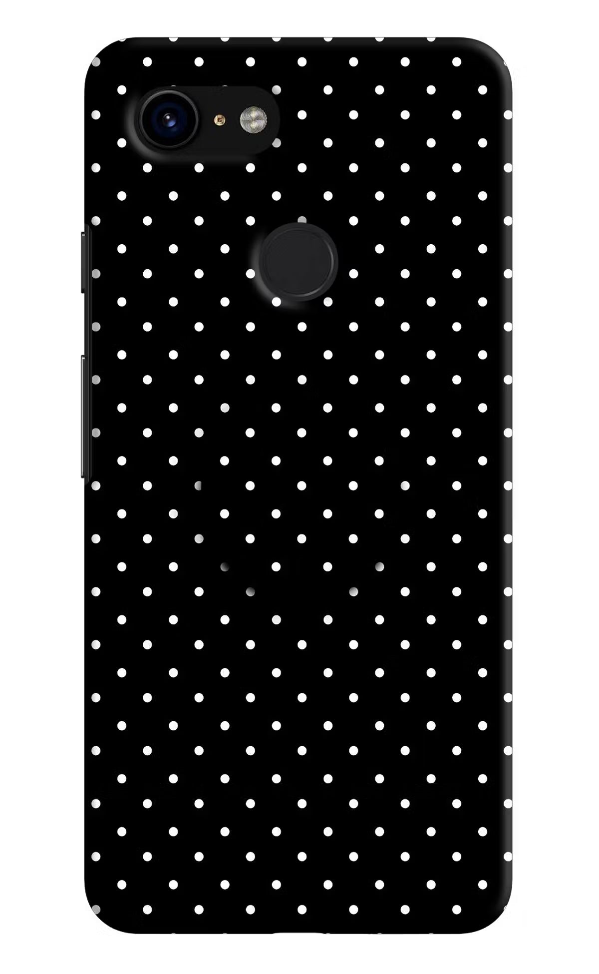 White Dots Google Pixel 3 Pop Case - White Dots Google Pixel 3 Pop Case by Casekaro White Dots Google Pixel 3 Pop Case by Casekaro