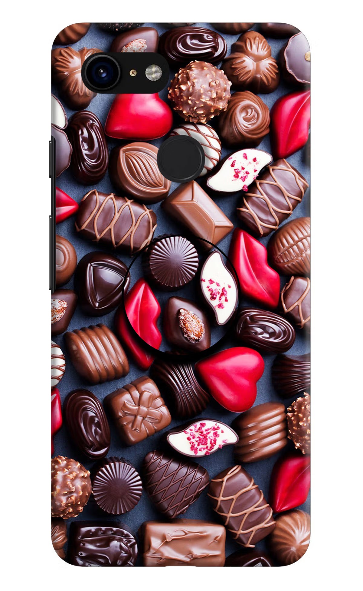 Chocolates Google Pixel 3 Pop Case - Chocolates Google Pixel 3 Pop Case by Casekaro Chocolates Google Pixel 3 Pop Case by Casekaro