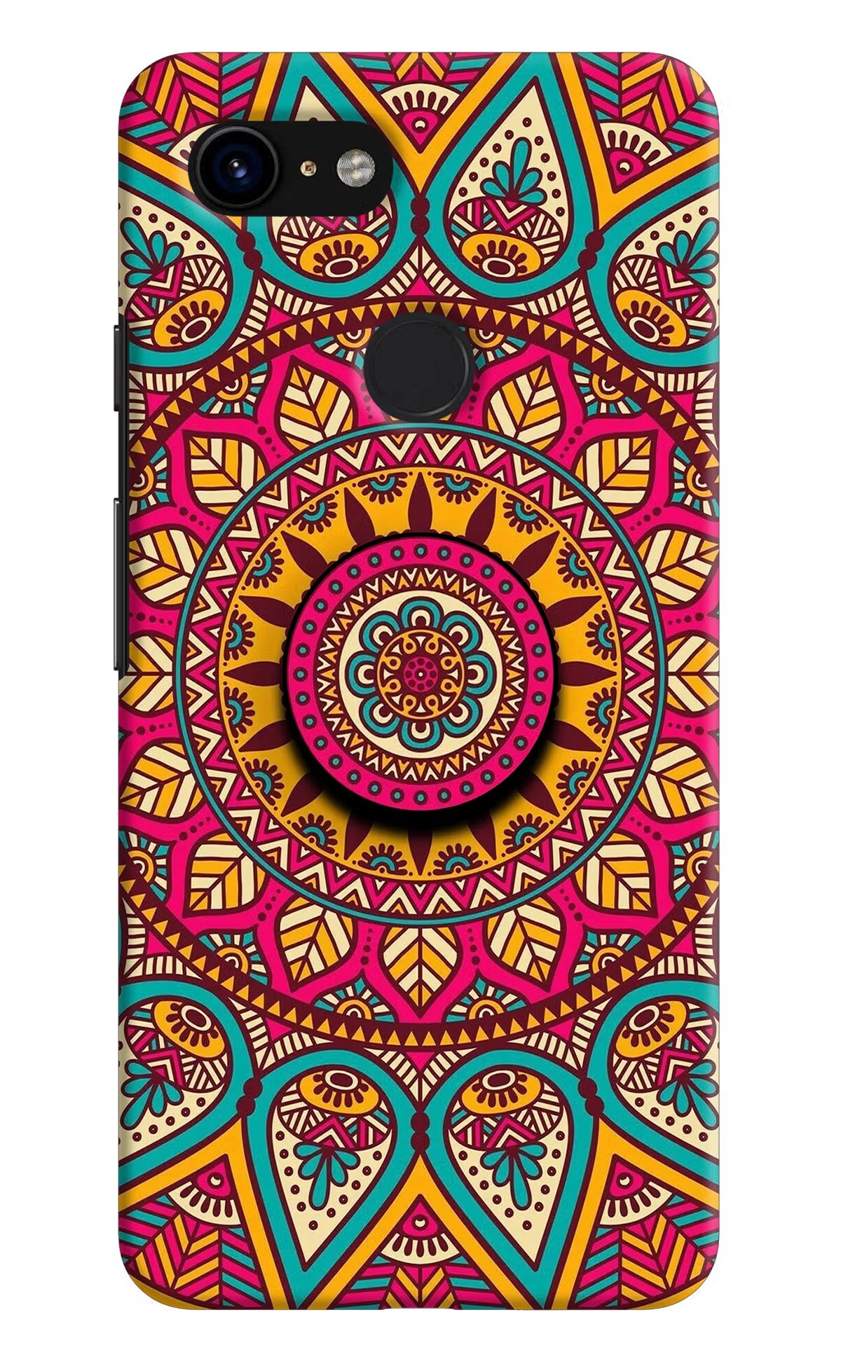 Mandala Google Pixel 3 Pop Case - Mandala Google Pixel 3 Pop Case by Casekaro Mandala Google Pixel 3 Pop Case by Casekaro