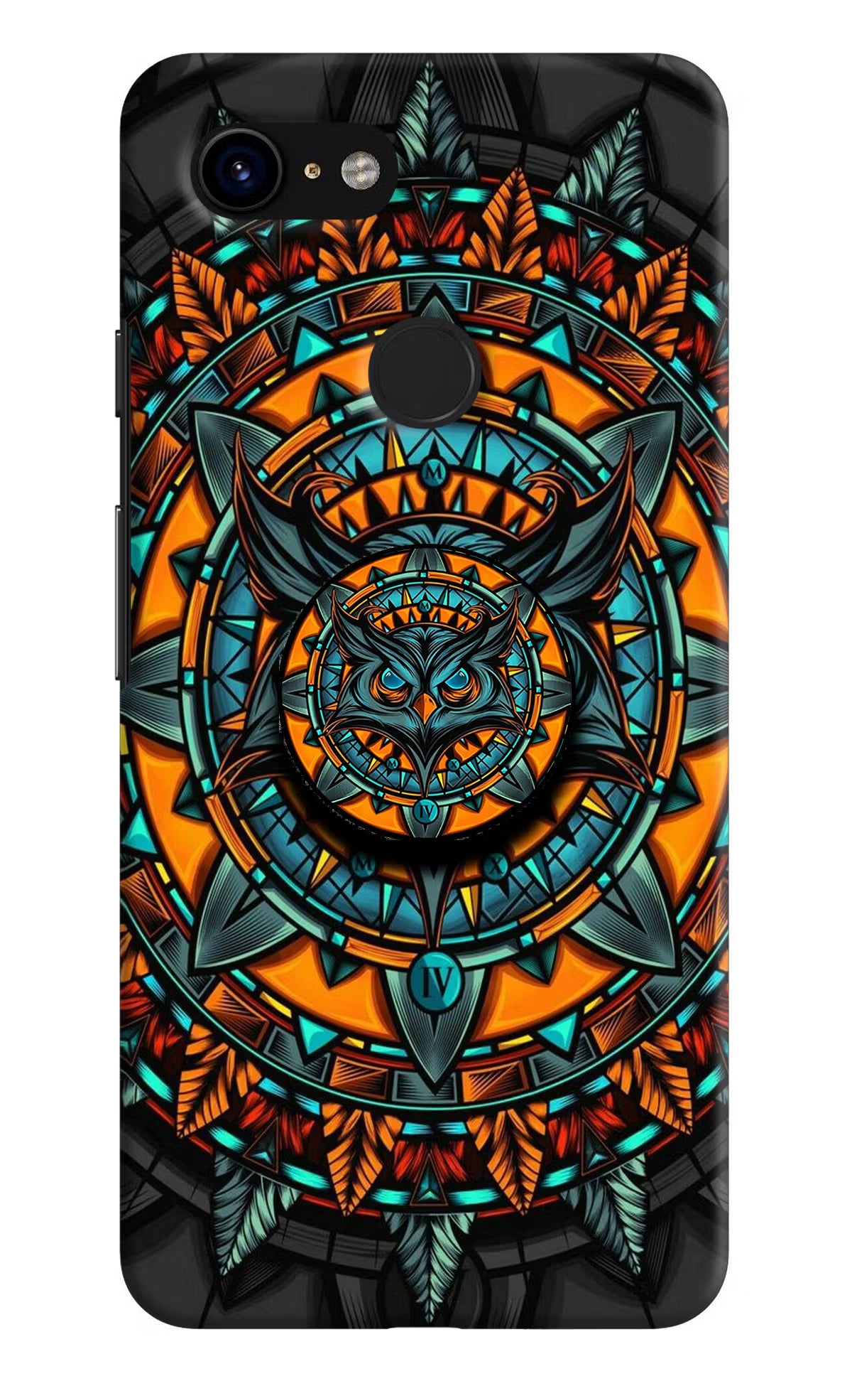 Angry Owl Google Pixel 3 Pop Case - Angry Owl Google Pixel 3 Pop Case by Casekaro Angry Owl Google Pixel 3 Pop Case by Casekaro