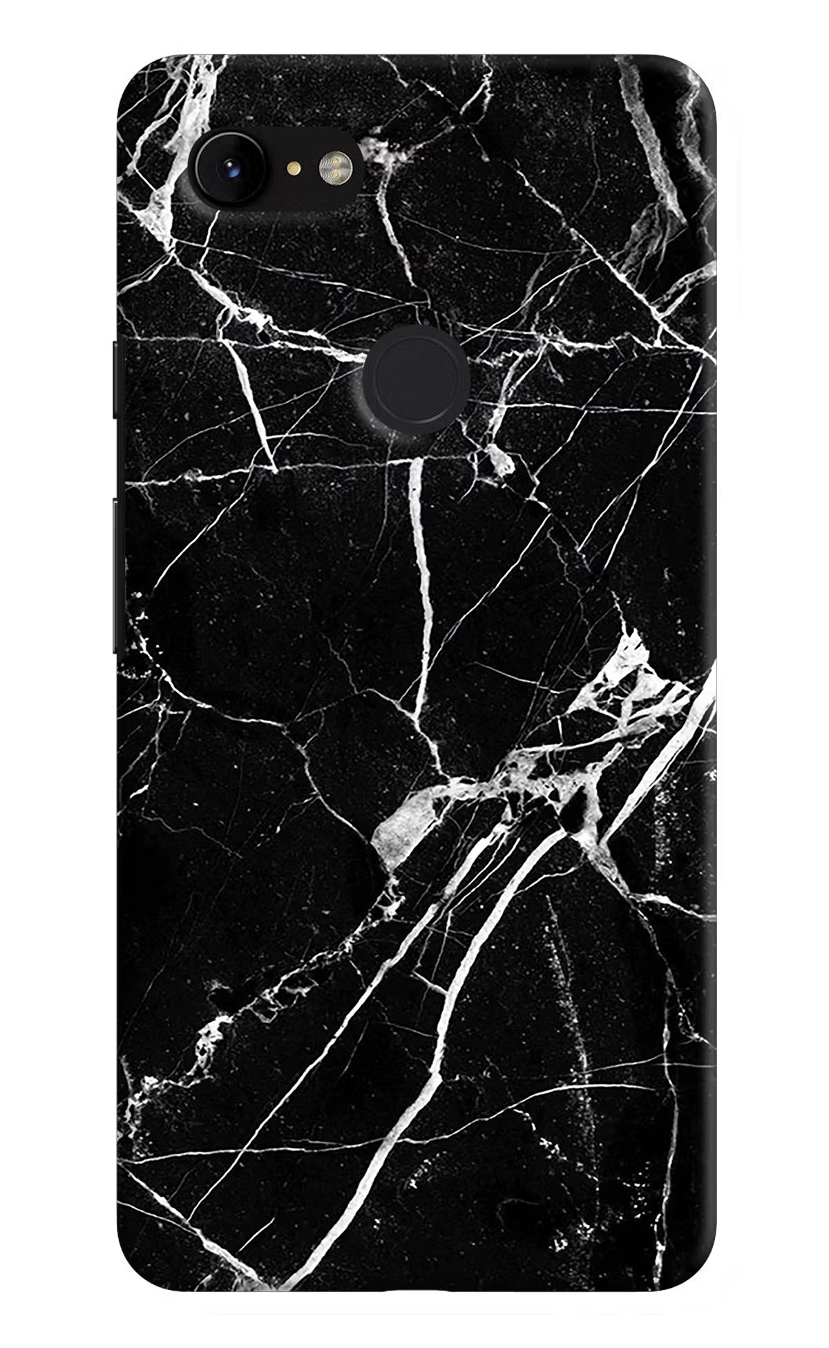 Black Marble Pattern Google Pixel 3 XL Back Cover - Black Marble Pattern Google Pixel 3 XL Hard Case Back Cover by Casekaro Black Marble Pattern Google Pixel 3 XL Hard Case Back Cover by Casekaro