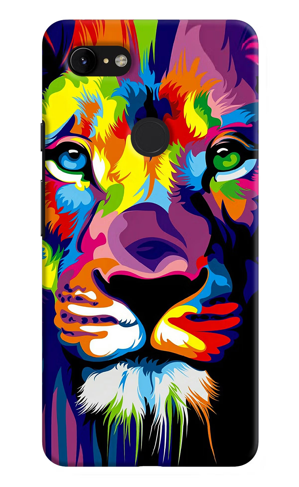 Lion Google Pixel 3 XL Back Cover - Lion Google Pixel 3 XL Hard Case Back Cover by Casekaro Lion Google Pixel 3 XL Hard Case Back Cover by Casekaro