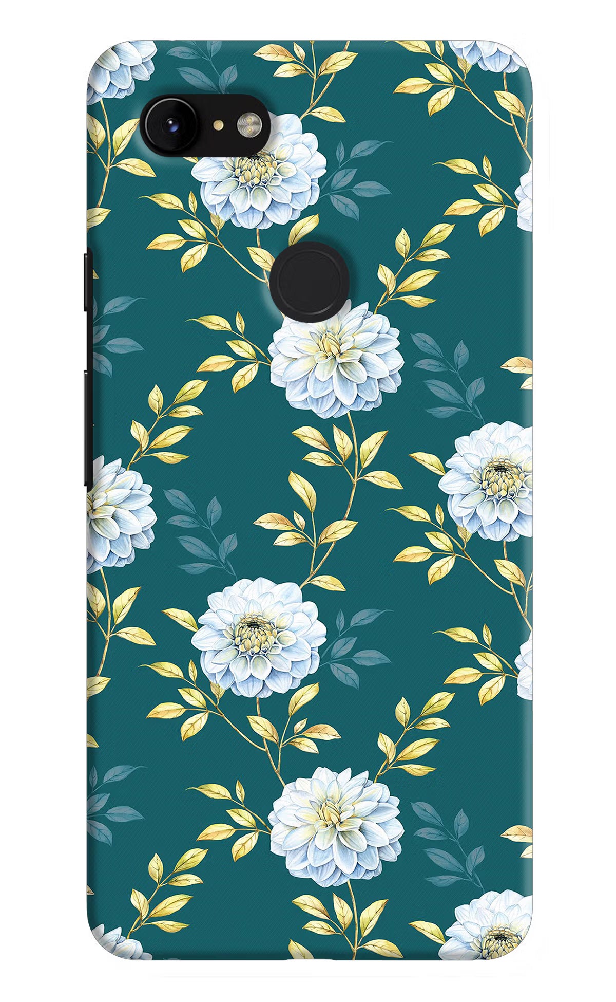 Flowers Google Pixel 3 XL Back Cover - Flowers Google Pixel 3 XL Hard Case Back Cover by Casekaro Flowers Google Pixel 3 XL Hard Case Back Cover by Casekaro