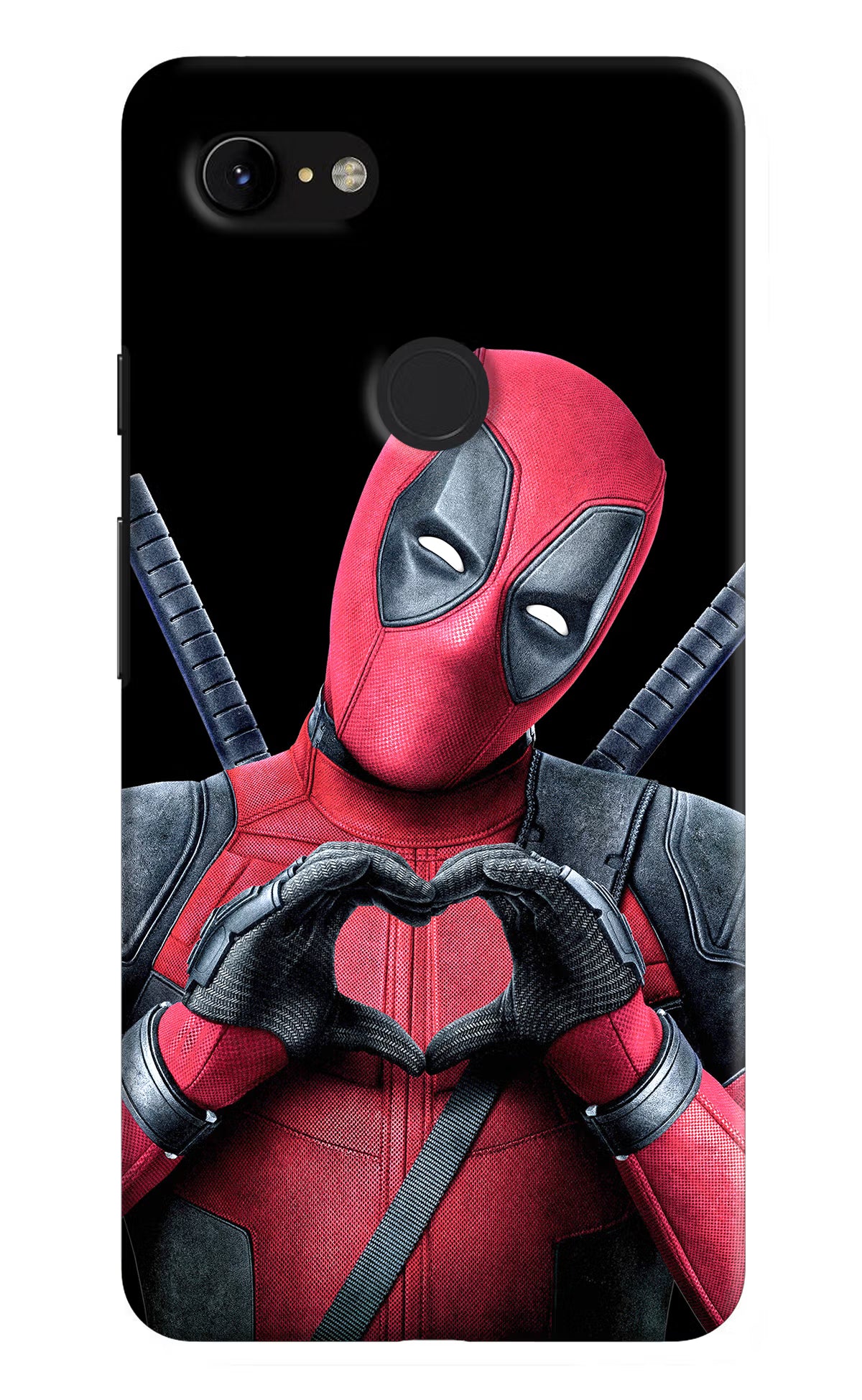 Deadpool Google Pixel 3 XL Back Cover - Deadpool Google Pixel 3 XL Hard Case Back Cover by Casekaro Deadpool Google Pixel 3 XL Hard Case Back Cover by Casekaro