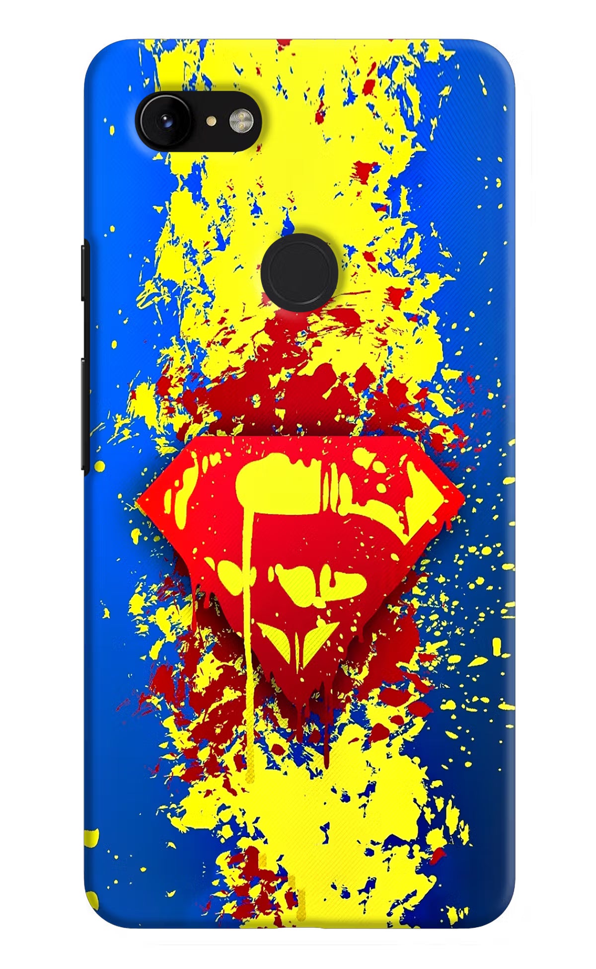 Superman logo Google Pixel 3 XL Back Cover - Superman logo Google Pixel 3 XL Hard Case Back Cover by Casekaro Superman logo Google Pixel 3 XL Hard Case Back Cover by Casekaro