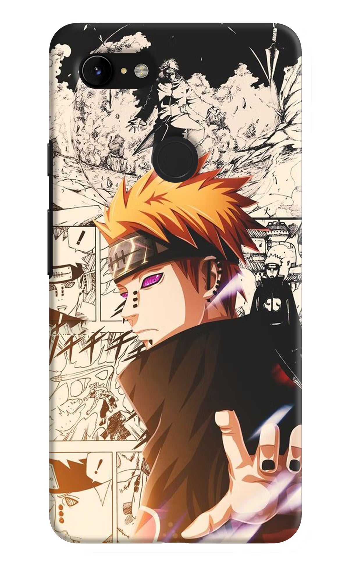 Pain Anime Google Pixel 3 XL Back Cover - Pain Anime Google Pixel 3 XL Hard Case Back Cover by Casekaro Pain Anime Google Pixel 3 XL Hard Case Back Cover by Casekaro