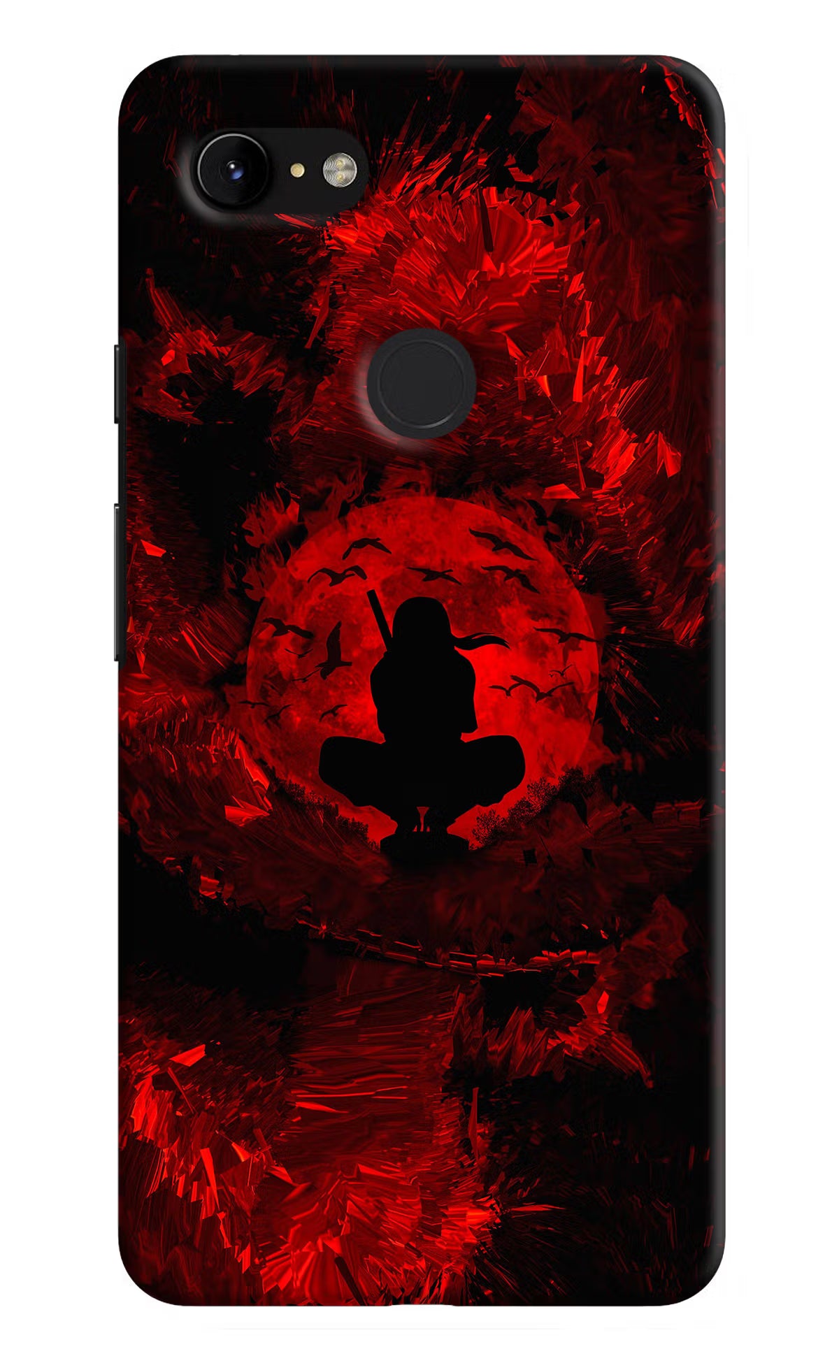 Itachi Uchiha Google Pixel 3 XL Back Cover - Itachi Uchiha Google Pixel 3 XL Hard Case Back Cover by Casekaro Itachi Uchiha Google Pixel 3 XL Hard Case Back Cover by Casekaro