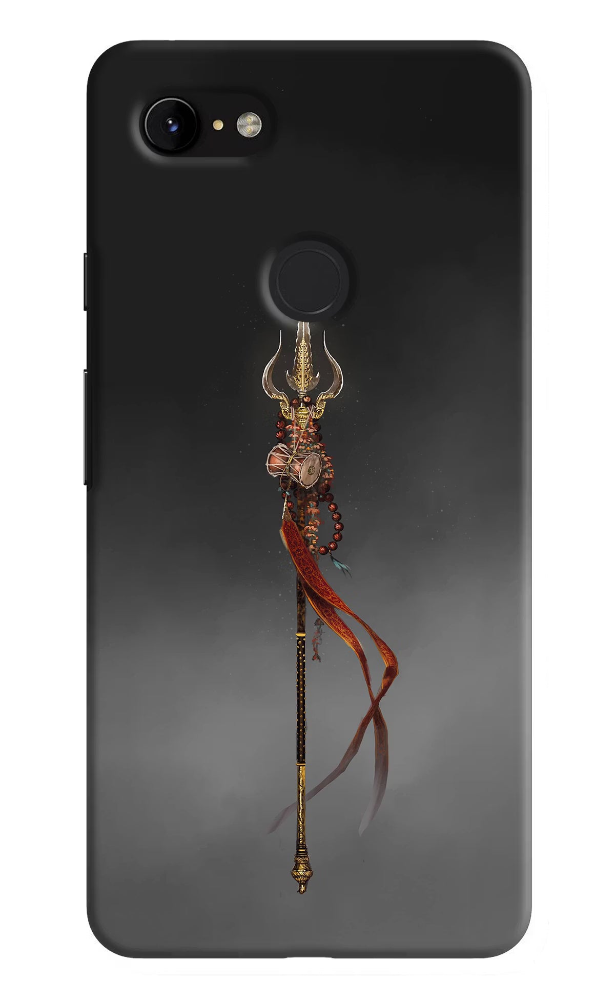 Shiv Trishul Google Pixel 3 XL Back Cover - Shiv Trishul Google Pixel 3 XL Hard Case Back Cover by Casekaro Shiv Trishul Google Pixel 3 XL Hard Case Back Cover by Casekaro