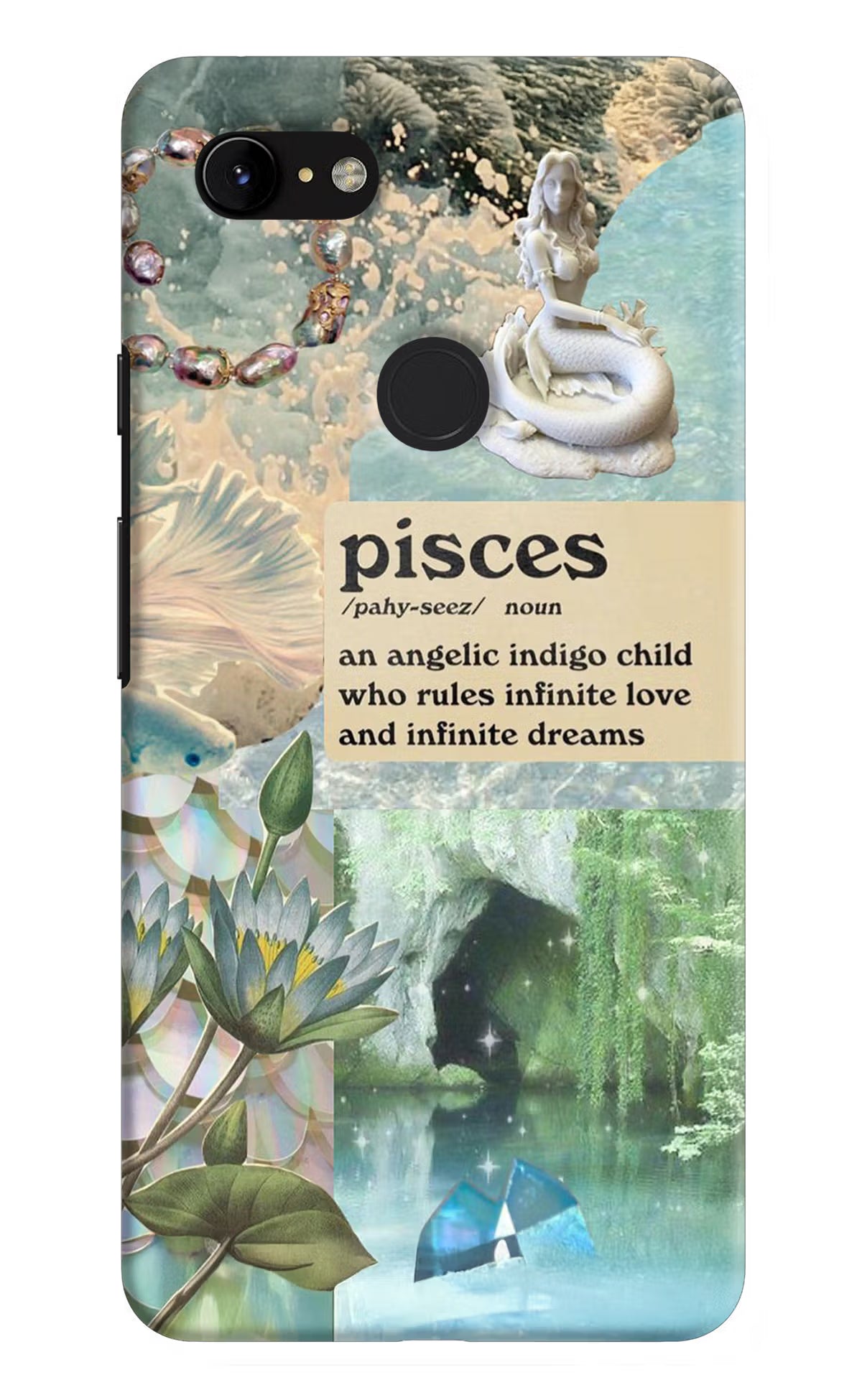 Pisces Zodiac Google Pixel 3 XL Back Cover - Pisces Zodiac Google Pixel 3 XL Hard Case Back Cover by Casekaro Pisces Zodiac Google Pixel 3 XL Hard Case Back Cover by Casekaro