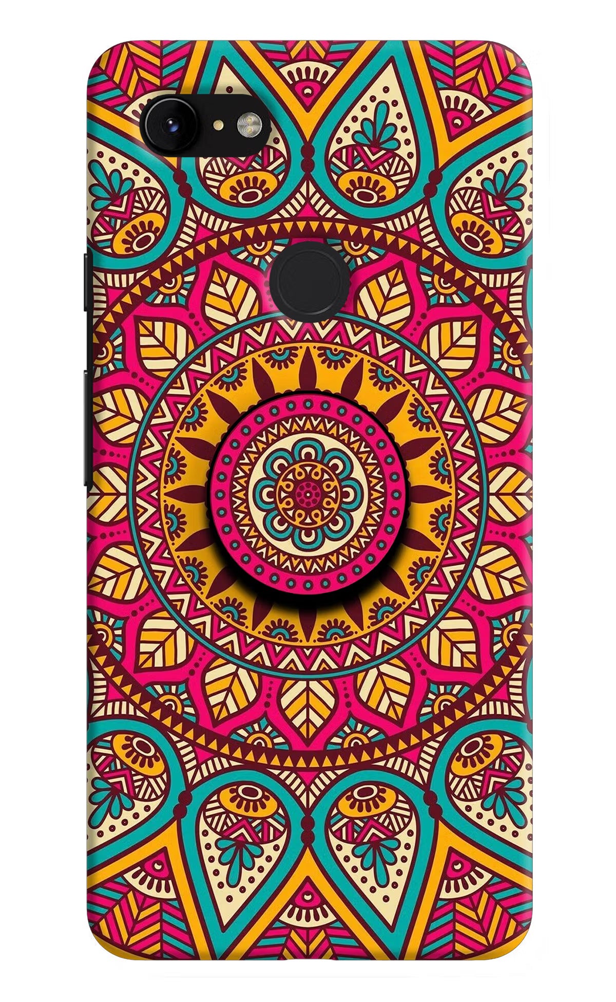 Mandala Google Pixel 3 XL Pop Case - Mandala Google Pixel 3 XL Pop Case by Casekaro Mandala Google Pixel 3 XL Pop Case by Casekaro