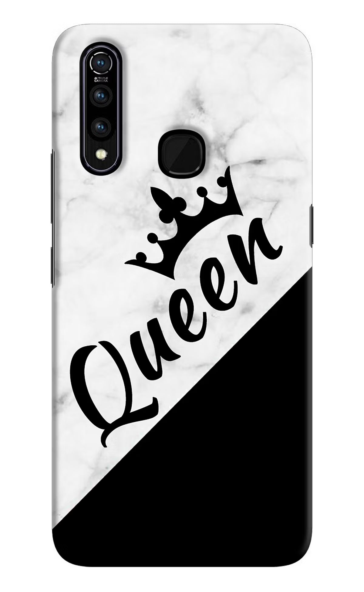 Queen Vivo Z1 Pro Back Cover - Queen Vivo Z1 Pro Hard Case Back Cover by Casekaro Queen Vivo Z1 Pro Hard Case Back Cover by Casekaro