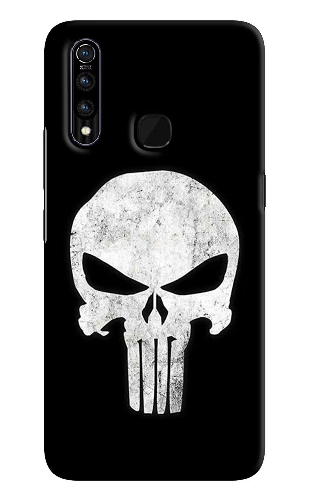 Punisher Skull Vivo Z1 Pro Back Cover - Punisher Skull Vivo Z1 Pro Hard Case Back Cover by Casekaro Punisher Skull Vivo Z1 Pro Hard Case Back Cover by Casekaro
