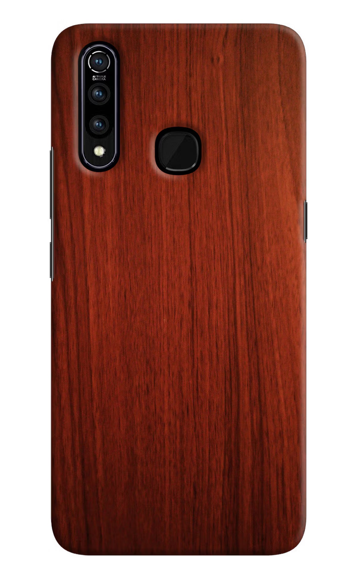 Wooden Plain Pattern Vivo Z1 Pro Back Cover - Wooden Plain Pattern Vivo Z1 Pro Hard Case Back Cover by Casekaro Wooden Plain Pattern Vivo Z1 Pro Hard Case Back Cover by Casekaro