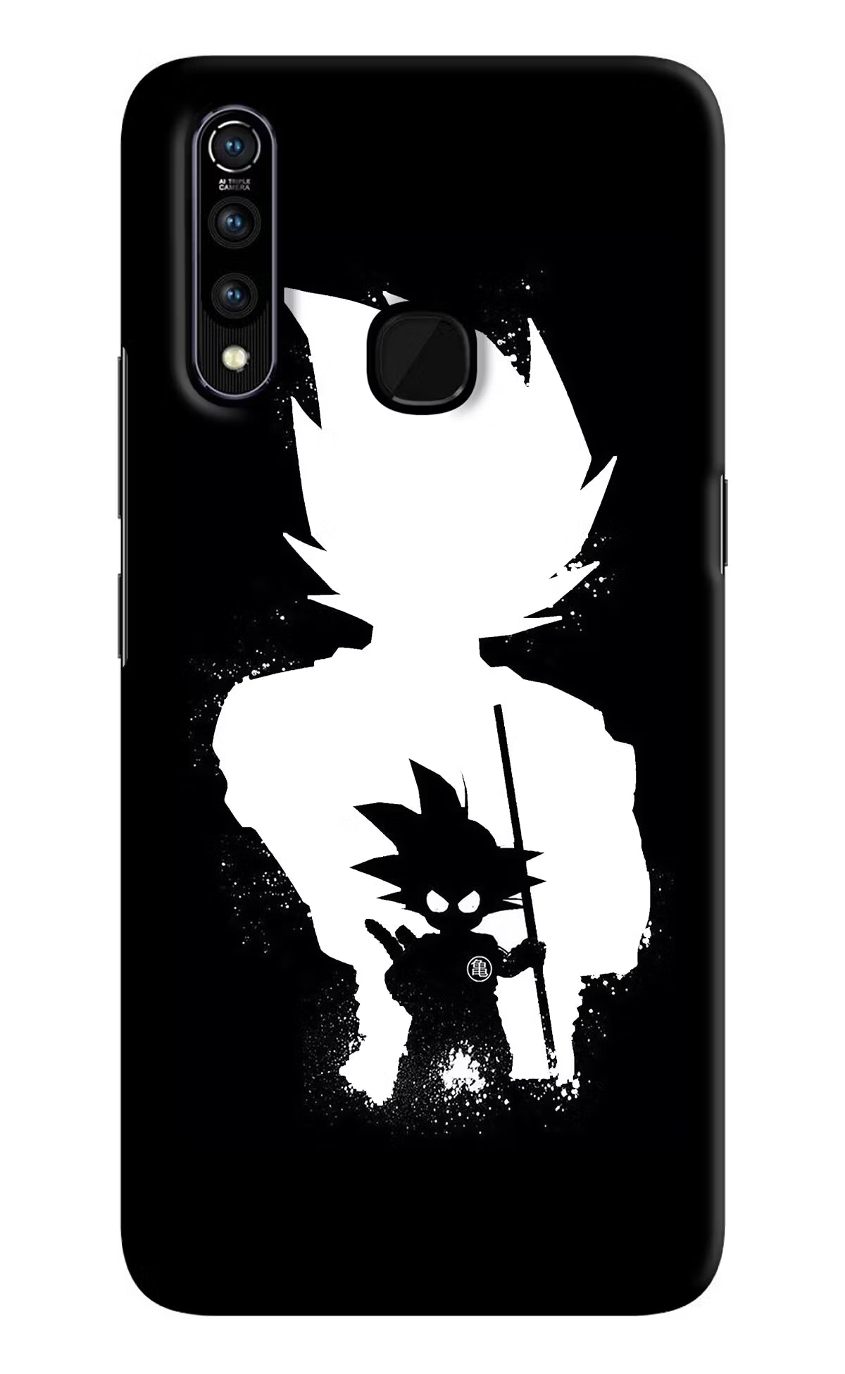 Goku Shadow Vivo Z1 Pro Back Cover - Goku Shadow Vivo Z1 Pro Hard Case Back Cover by Casekaro Goku Shadow Vivo Z1 Pro Hard Case Back Cover by Casekaro