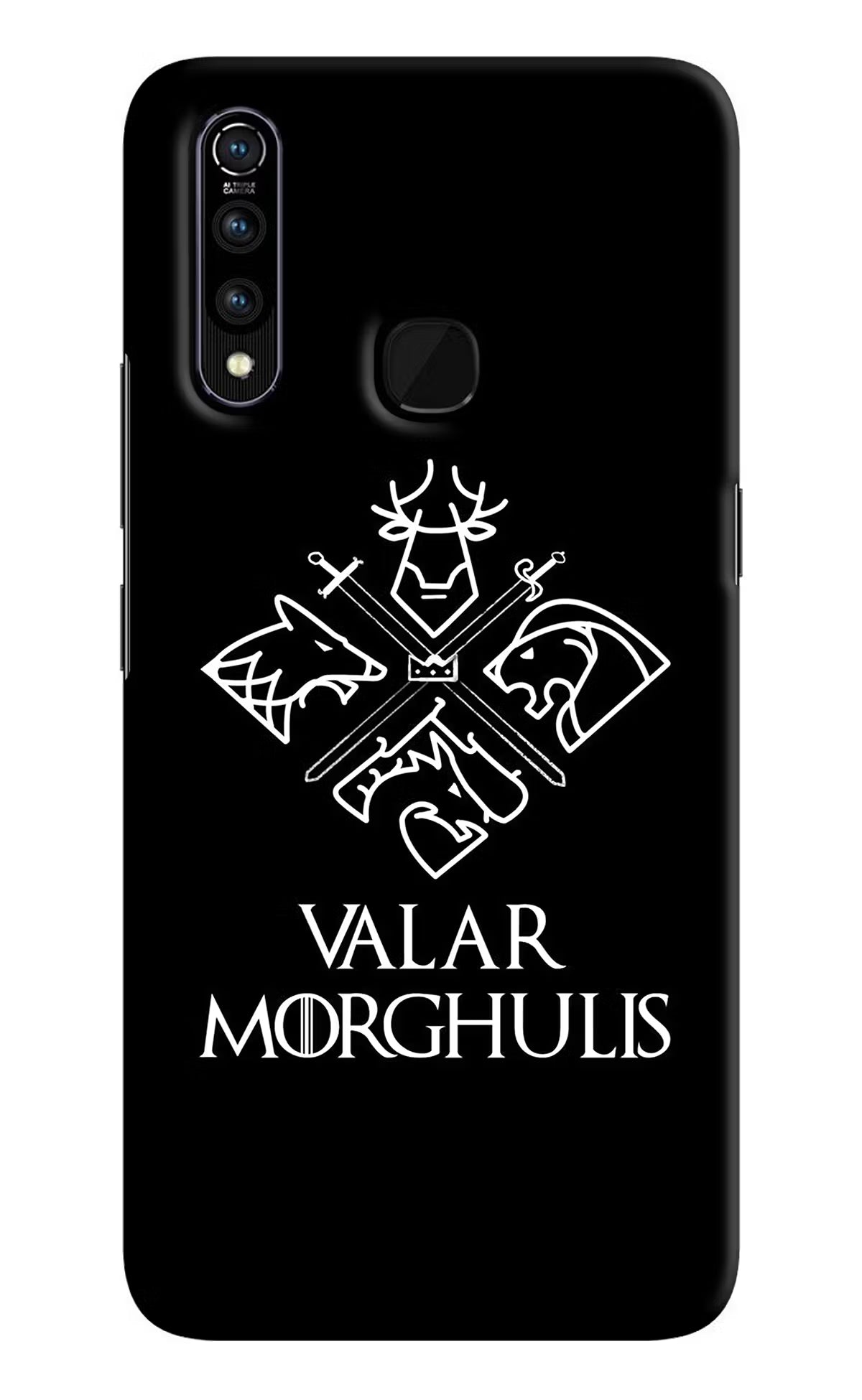 Valar Morghulis | Game Of Thrones Vivo Z1 Pro Back Cover - Valar Morghulis | Game Of Thrones Vivo Z1 Pro Hard Case Back Cover by Casekaro Valar Morghulis | Game Of Thrones Vivo Z1 Pro Hard Case Back Cover by Casekaro