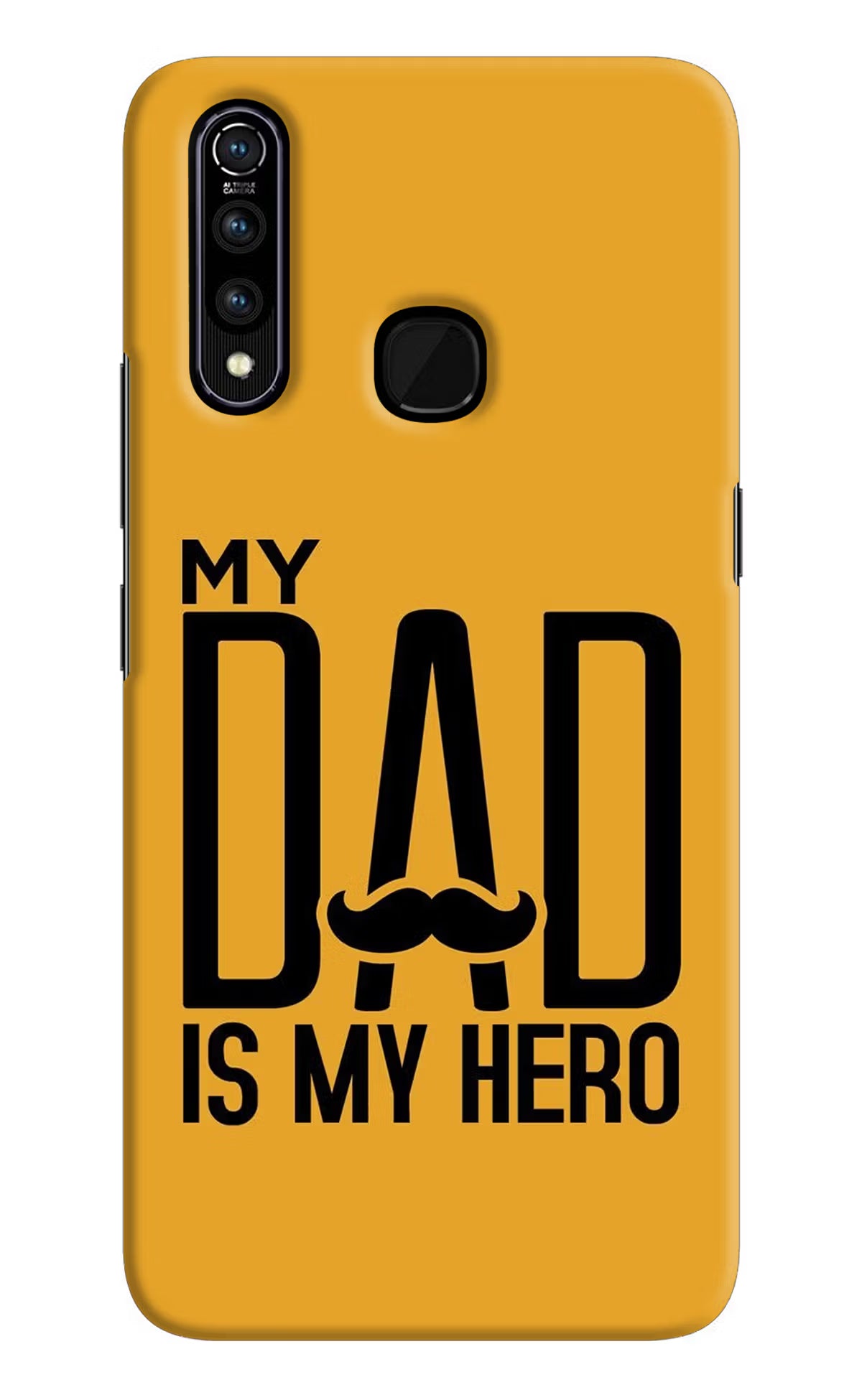 My Dad Is My Hero Vivo Z1 Pro Back Cover - My Dad Is My Hero Vivo Z1 Pro Hard Case Back Cover by Casekaro My Dad Is My Hero Vivo Z1 Pro Hard Case Back Cover by Casekaro