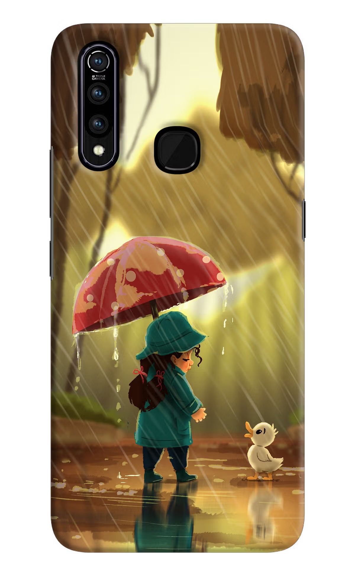 Rainy Day Vivo Z1 Pro Back Cover - Rainy Day Vivo Z1 Pro Hard Case Back Cover by Casekaro Rainy Day Vivo Z1 Pro Hard Case Back Cover by Casekaro