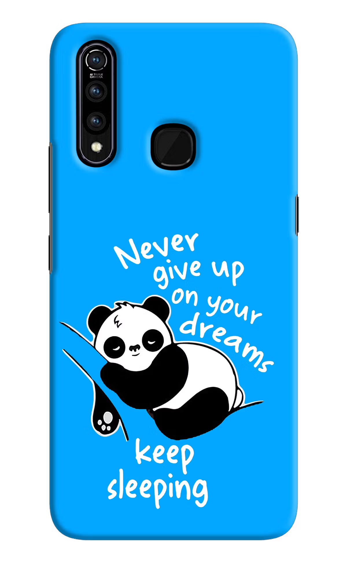 Keep Sleeping Vivo Z1 Pro Back Cover - Keep Sleeping Vivo Z1 Pro Hard Case Back Cover by Casekaro Keep Sleeping Vivo Z1 Pro Hard Case Back Cover by Casekaro