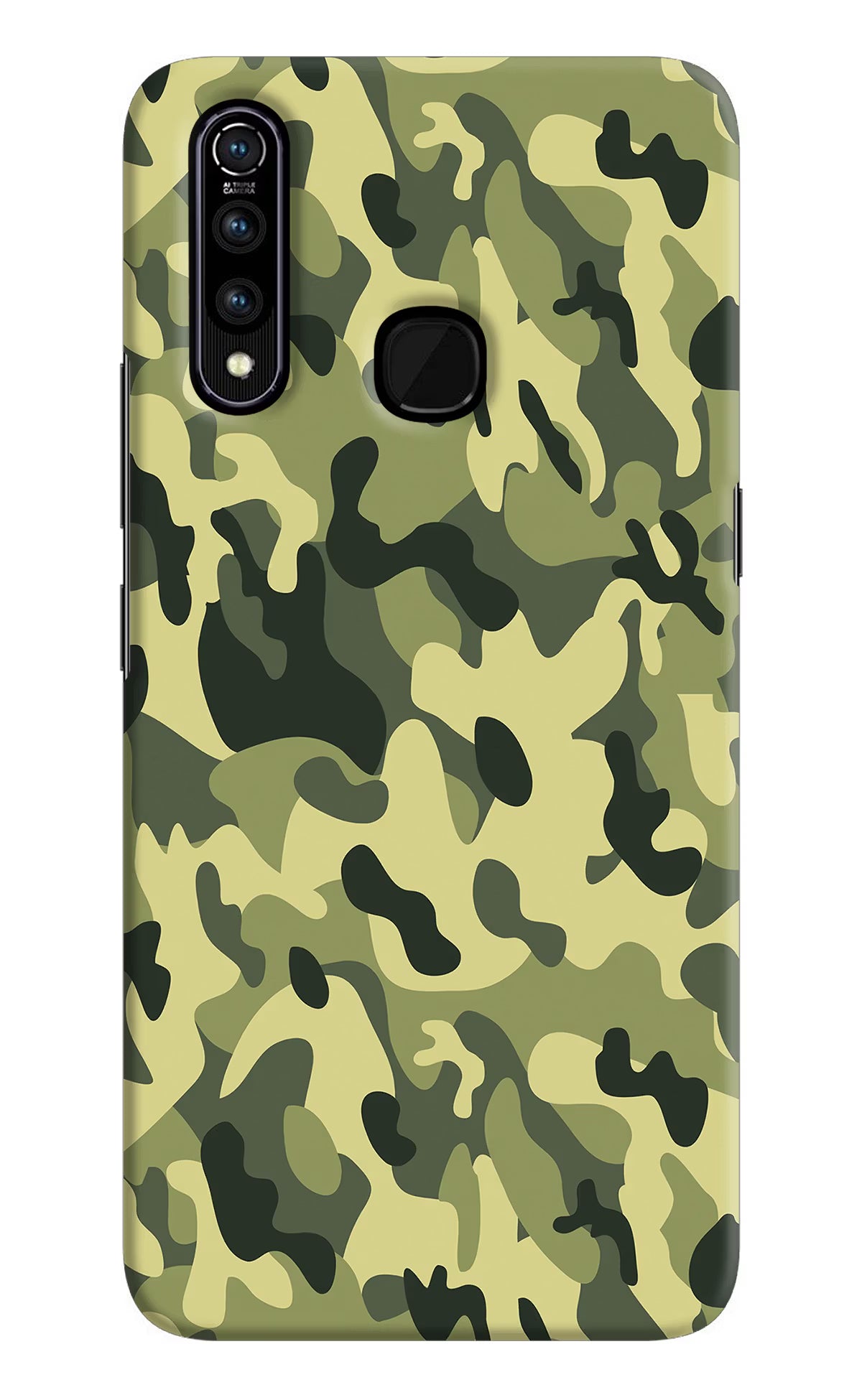 Camouflage Vivo Z1 Pro Back Cover - Camouflage Vivo Z1 Pro Hard Case Back Cover by Casekaro Camouflage Vivo Z1 Pro Hard Case Back Cover by Casekaro
