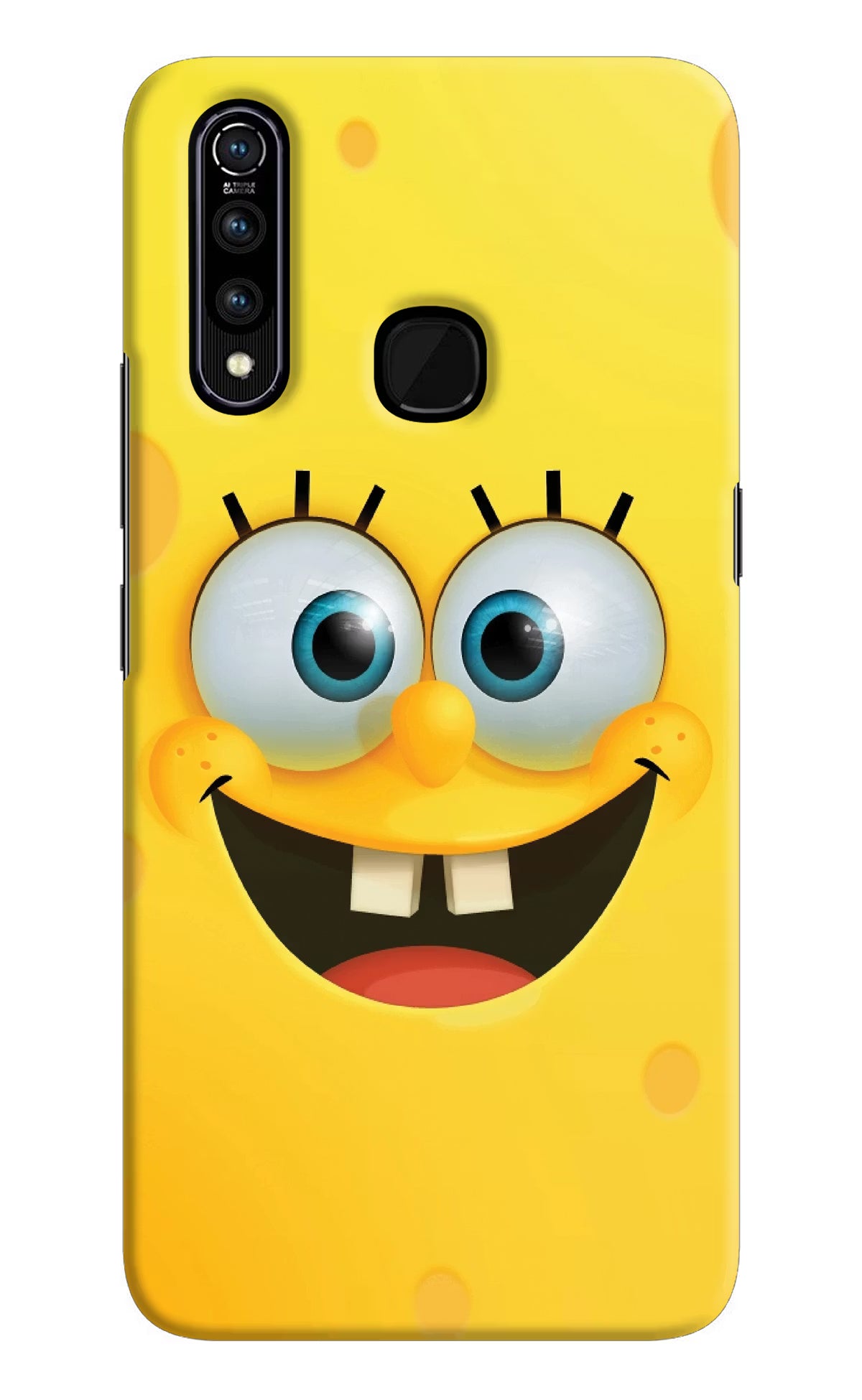 Sponge 1 Vivo Z1 Pro Back Cover - Sponge 1 Vivo Z1 Pro Hard Case Back Cover by Casekaro Sponge 1 Vivo Z1 Pro Hard Case Back Cover by Casekaro