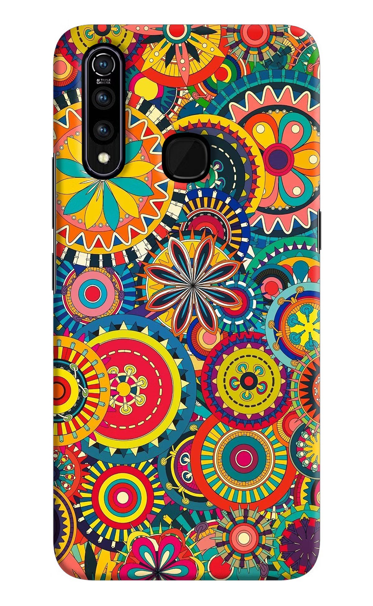 Gol Gol Art Vivo Z1 Pro Back Cover - Gol Gol Art Vivo Z1 Pro Hard Case Back Cover by Casekaro Gol Gol Art Vivo Z1 Pro Hard Case Back Cover by Casekaro
