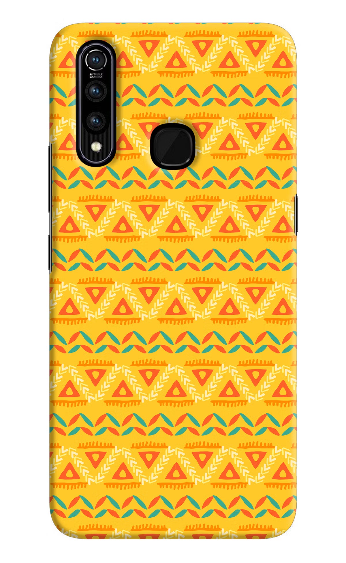 Tribal Pattern Vivo Z1 Pro Back Cover - Tribal Pattern Vivo Z1 Pro Hard Case Back Cover by Casekaro Tribal Pattern Vivo Z1 Pro Hard Case Back Cover by Casekaro
