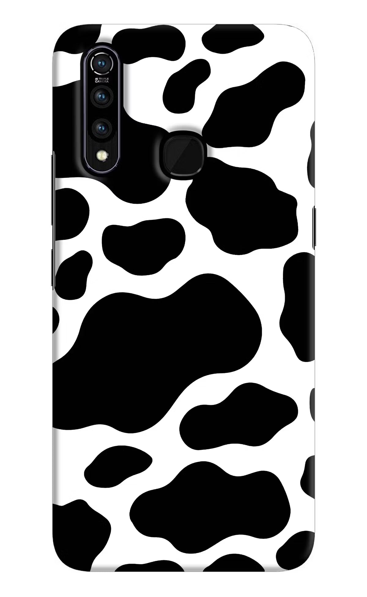 Cow Spots Vivo Z1 Pro Back Cover - Cow Spots Vivo Z1 Pro Hard Case Back Cover by Casekaro Cow Spots Vivo Z1 Pro Hard Case Back Cover by Casekaro