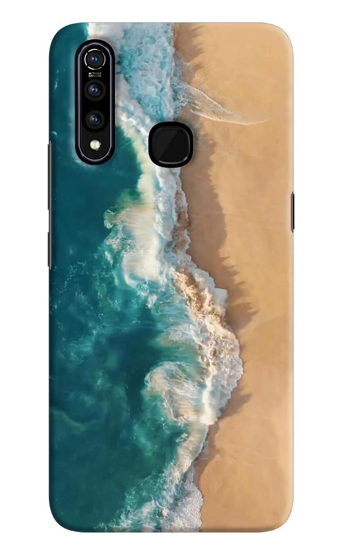 Ocean Beach Vivo Z1 Pro Back Cover - Ocean Beach Vivo Z1 Pro Hard Case Back Cover by Casekaro Ocean Beach Vivo Z1 Pro Hard Case Back Cover by Casekaro