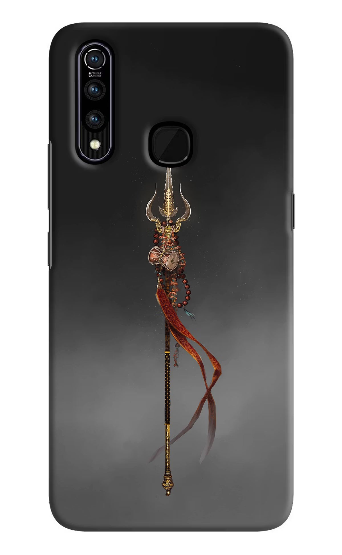 Shiv Trishul Vivo Z1 Pro Back Cover - Shiv Trishul Vivo Z1 Pro Hard Case Back Cover by Casekaro Shiv Trishul Vivo Z1 Pro Hard Case Back Cover by Casekaro