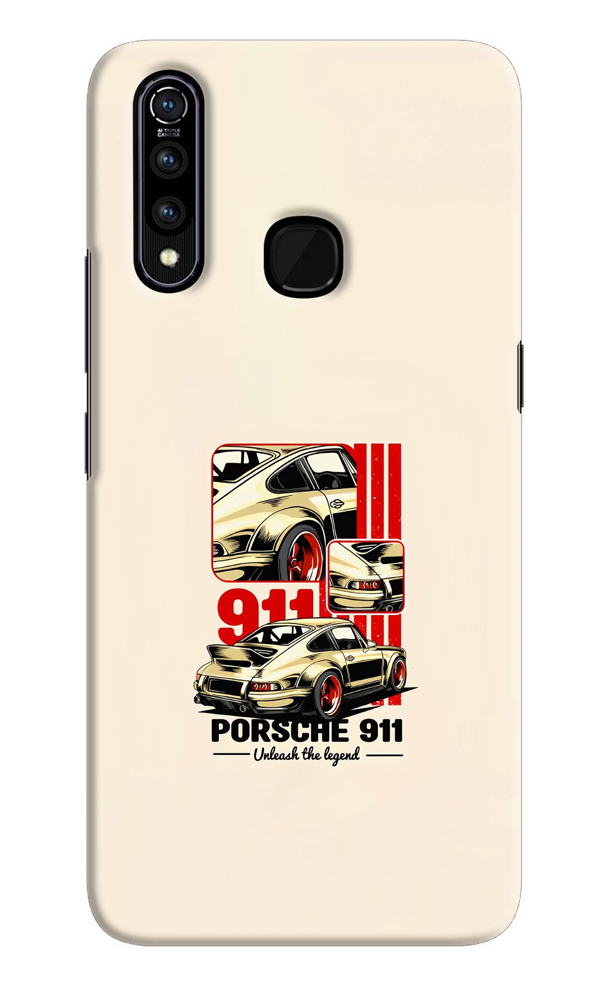 Classic Porsche 911 Vivo Z1 Pro Back Cover - Classic Porsche 911 Vivo Z1 Pro Hard Case Back Cover by Casekaro Classic Porsche 911 Vivo Z1 Pro Hard Case Back Cover by Casekaro