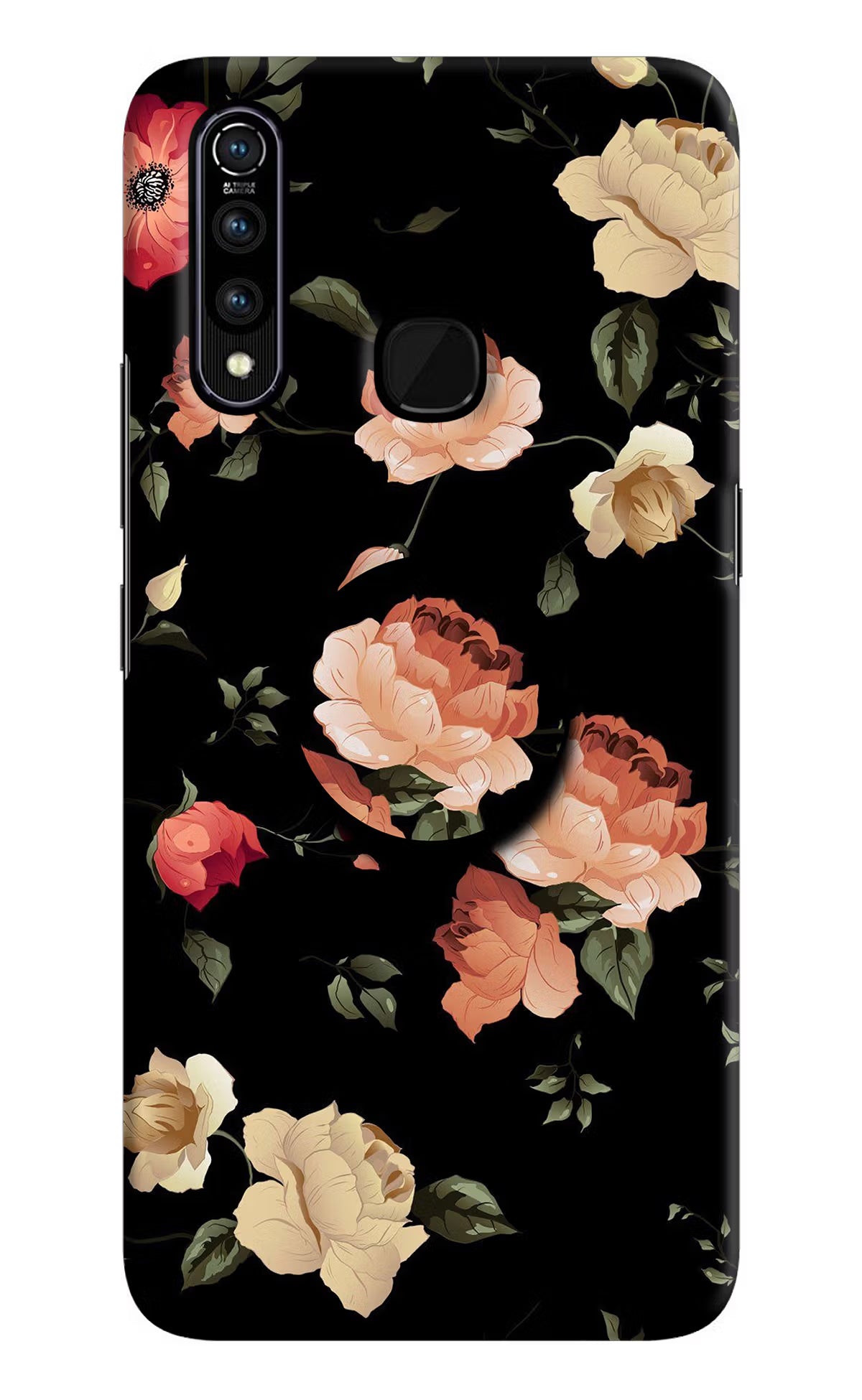 Flowers Vivo Z1 Pro Pop Case - Flowers Vivo Z1 Pro Pop Case by Casekaro Flowers Vivo Z1 Pro Pop Case by Casekaro