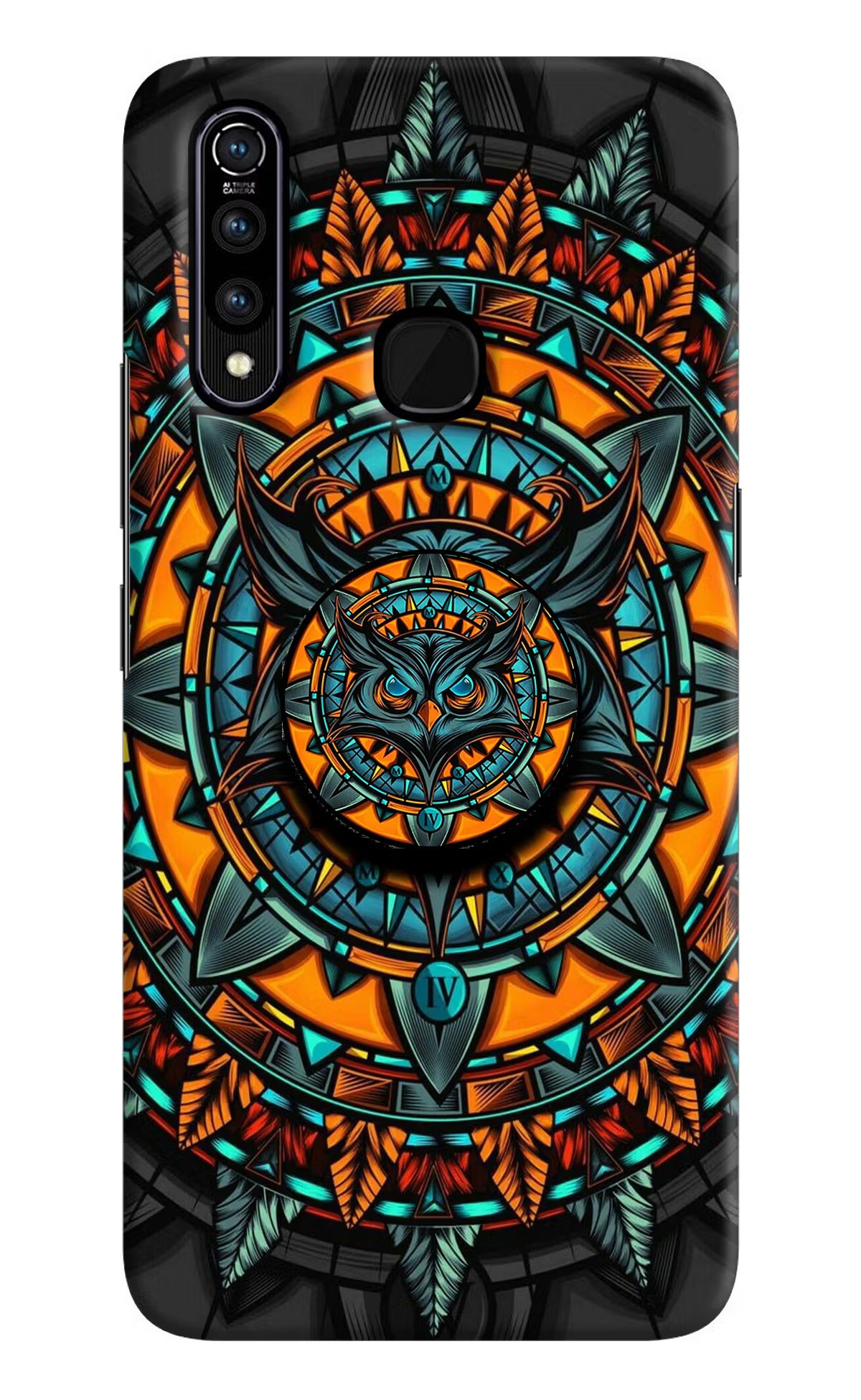 Angry Owl Vivo Z1 Pro Pop Case - Angry Owl Vivo Z1 Pro Pop Case by Casekaro Angry Owl Vivo Z1 Pro Pop Case by Casekaro