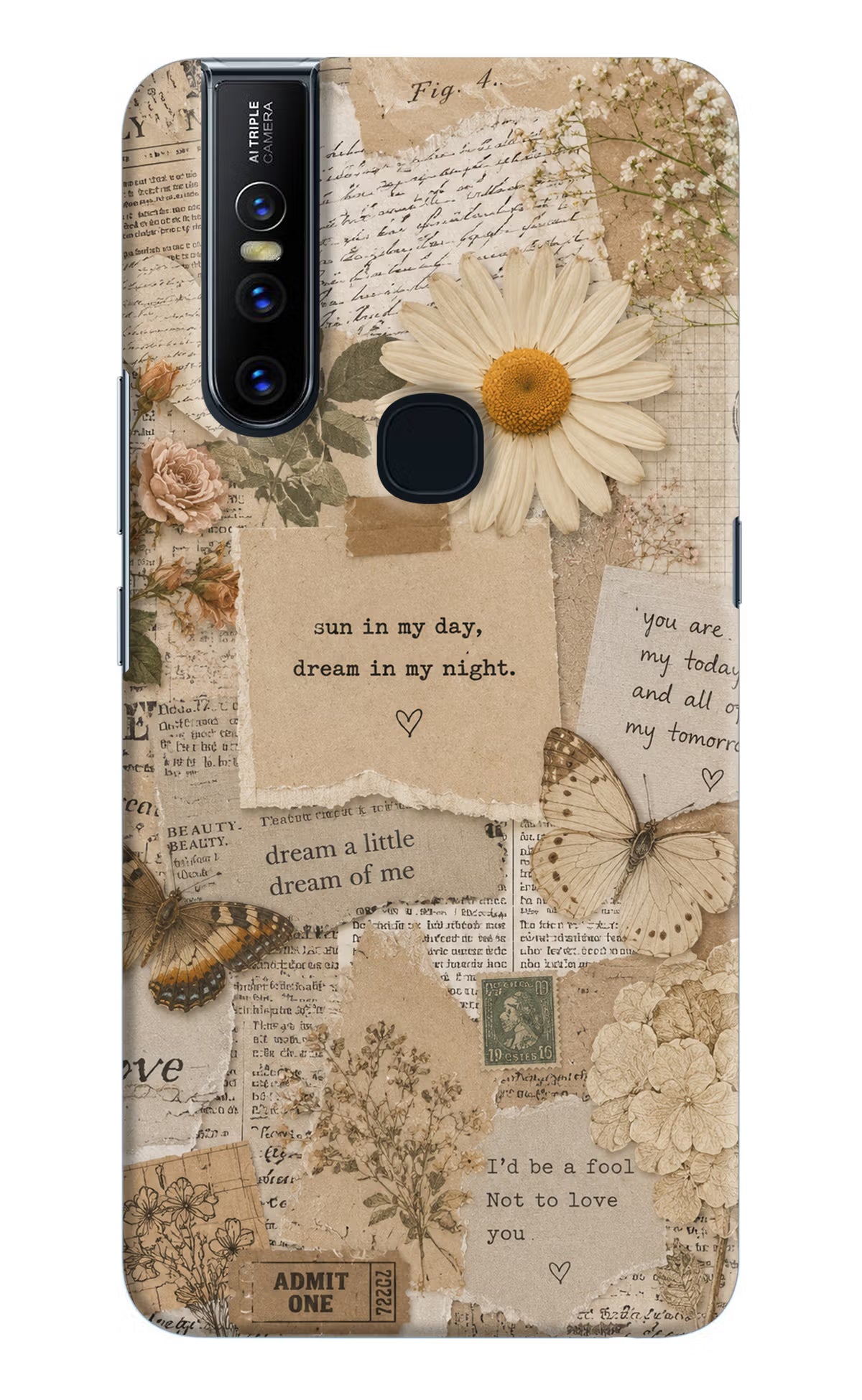 Vintage case Vivo V15 Back Cover - Vintage case Vivo V15 Back Cover Vintage case Vivo V15 Back Cover