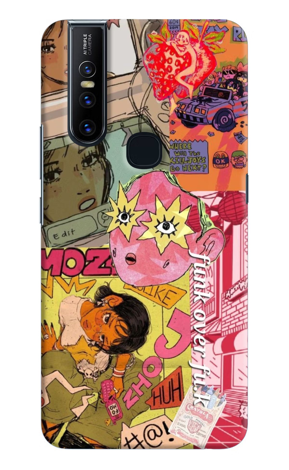 Funkover Vivo V15 Back Cover - Funkover Vivo V15 Back Cover Funkover Vivo V15 Back Cover